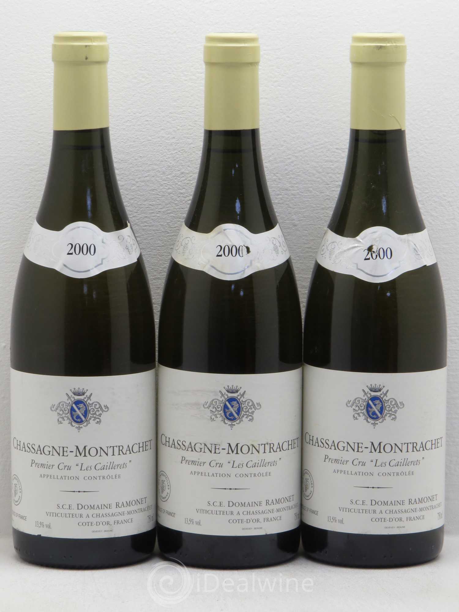Chassagne-Montrachet 1er Cru 2000 - Lot de 12 bouteilles - 4