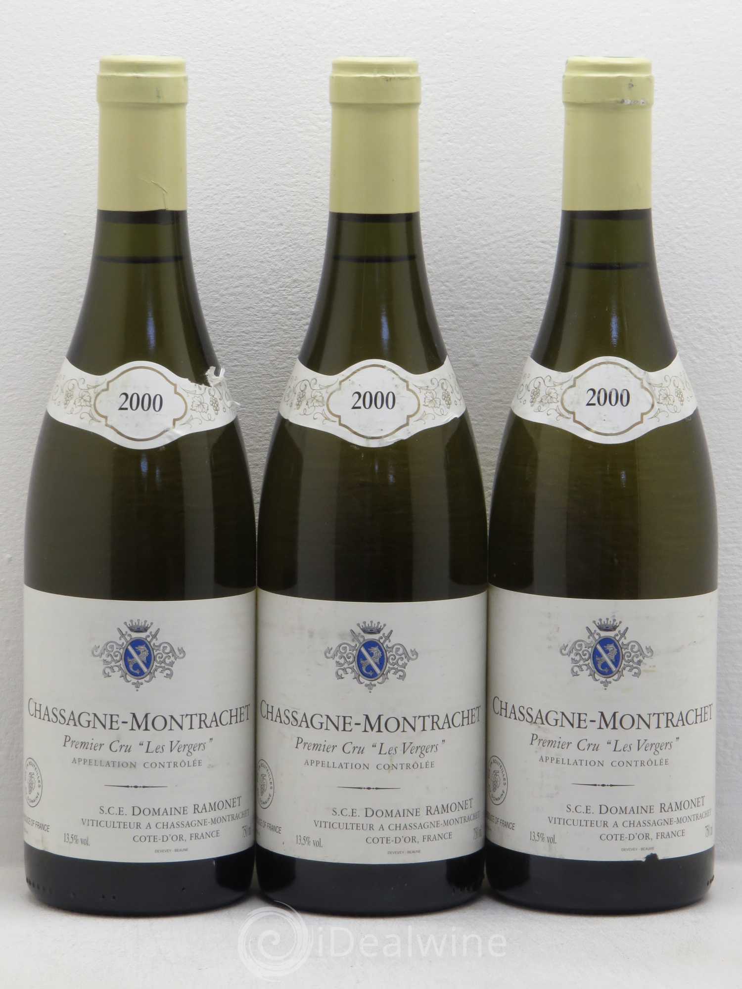 Chassagne-Montrachet 1er Cru Les Vergers Ramonet (Domaine) 2000 - Lot de 6 bouteilles - 2