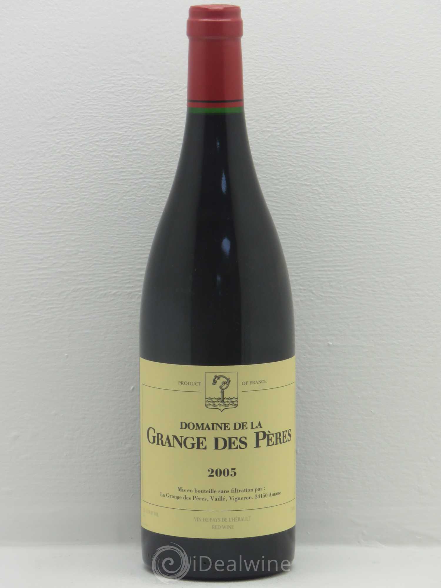 Pays d'Hérault Grange des Pères Laurent Vaillé 2005 - Lot de 1 bouteille - 0