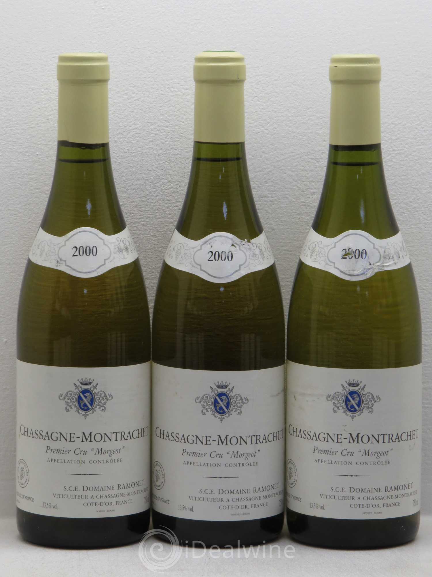 Chassagne-Montrachet 1er Cru Morgeot Ramonet (Domaine) 2000 - Lot de 12 bouteilles - 1