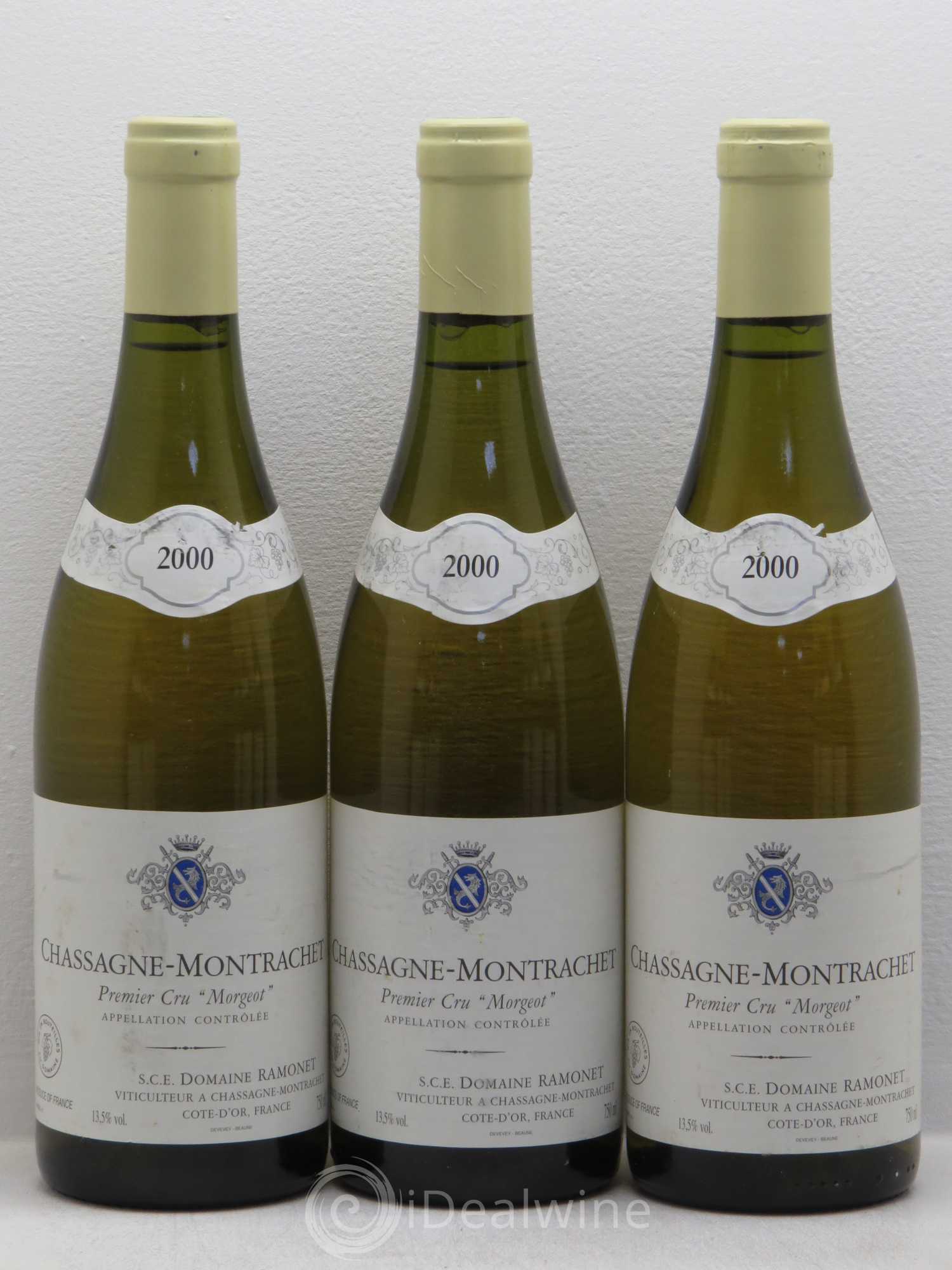 Chassagne-Montrachet 1er Cru Morgeot Ramonet (Domaine) 2000 - Lot de 12 bouteilles - 2