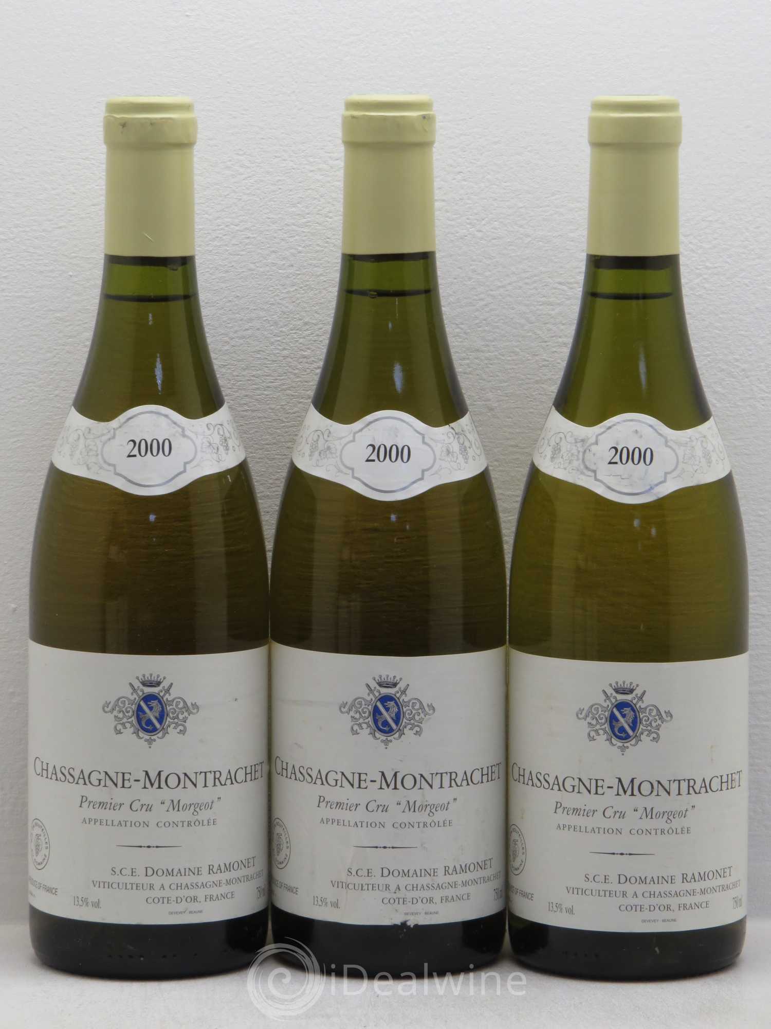 Chassagne-Montrachet 1er Cru Morgeot Ramonet (Domaine) 2000 - Lot de 12 bouteilles - 3