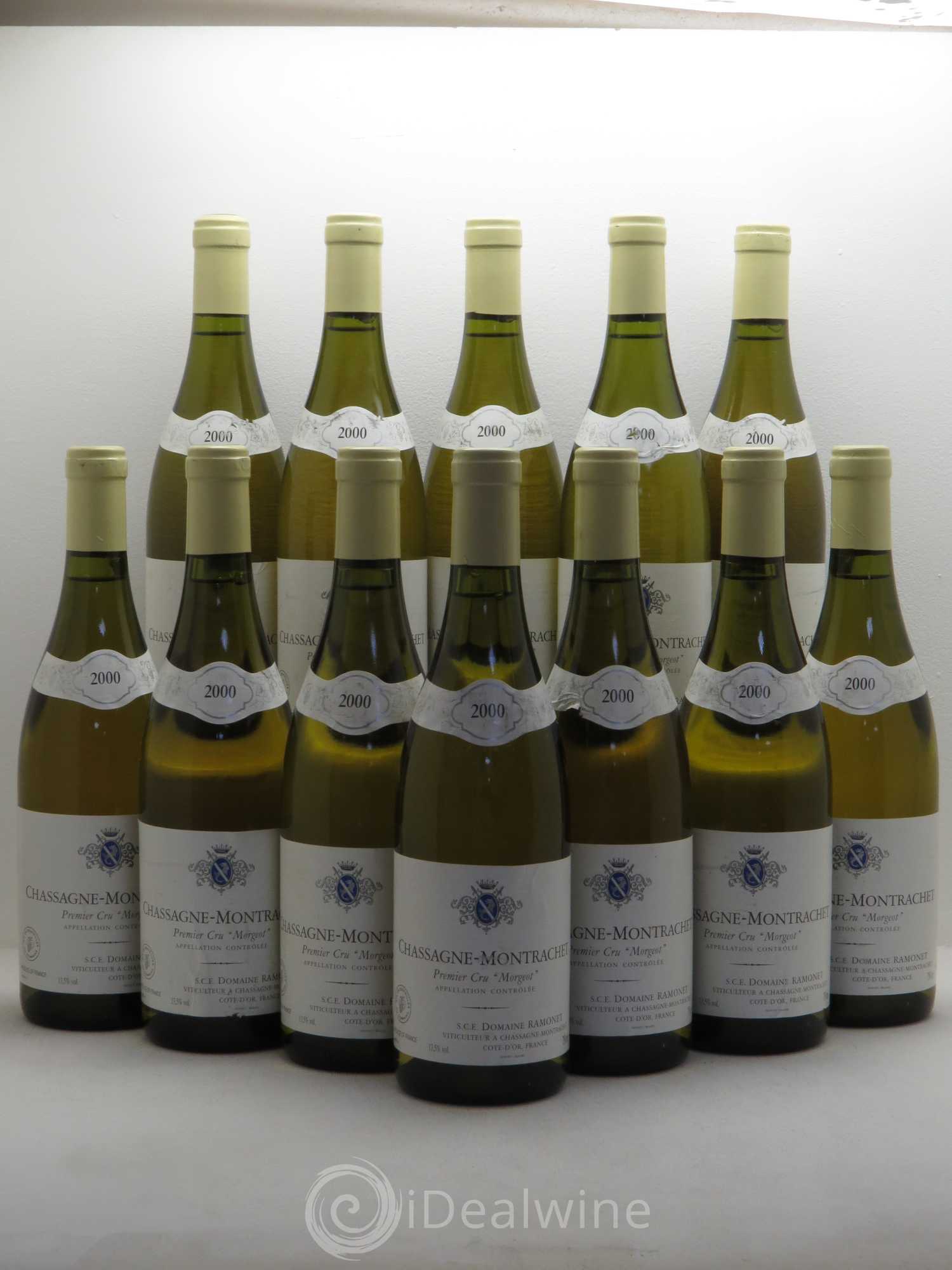 Chassagne-Montrachet 1er Cru Morgeot Ramonet (Domaine) 2000 - Lot de 12 bouteilles - 0