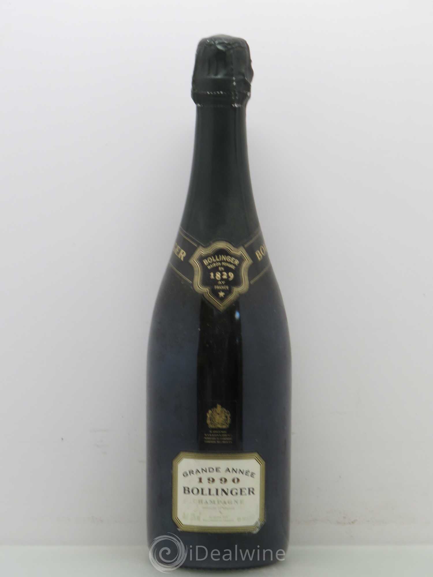 La Grande Année Brut Bollinger 1990 - Lot de 1 bouteille - 0