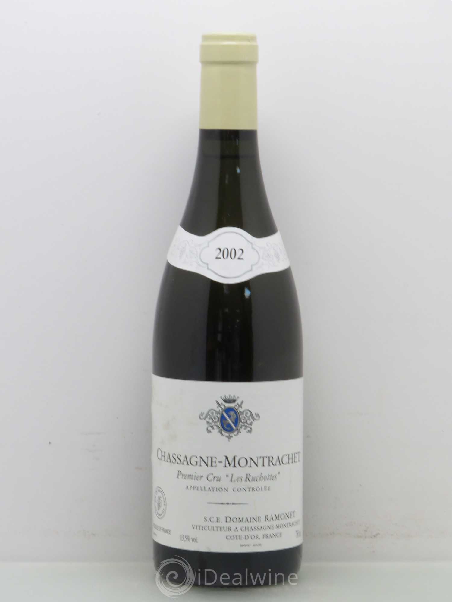 Chassagne-Montrachet 1er Cru Les Ruchottes Ramonet (Domaine) 2002 - Lot de 1 bouteille - 0