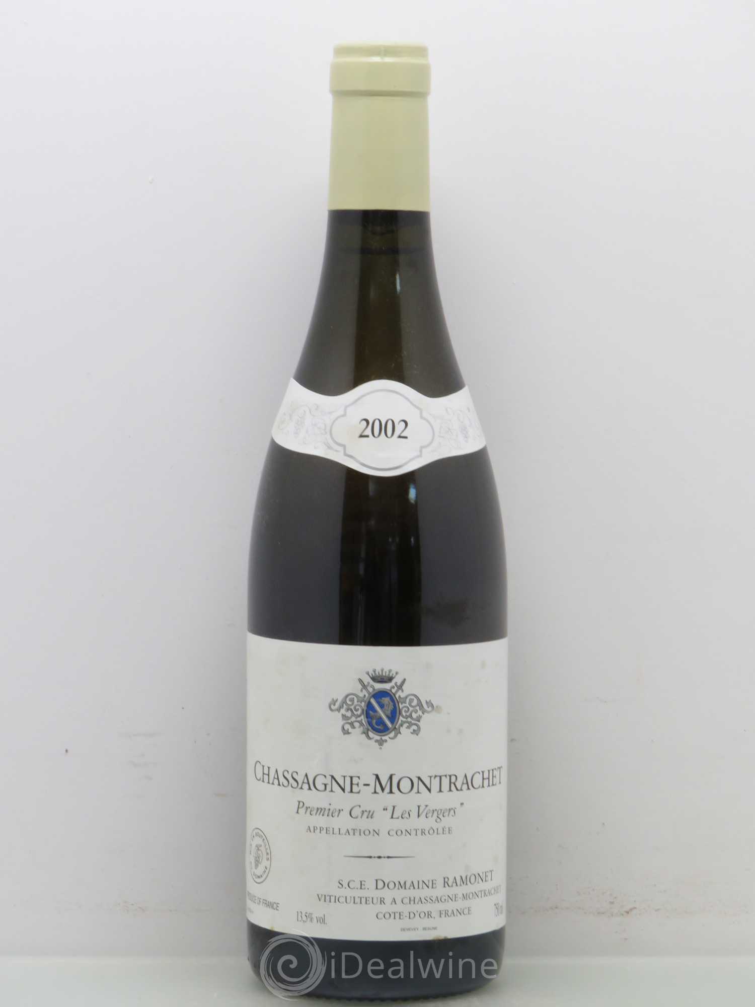 Chassagne-Montrachet 1er Cru Les Vergers Ramonet (Domaine) 2002 - Lot de 1 bouteille - 0