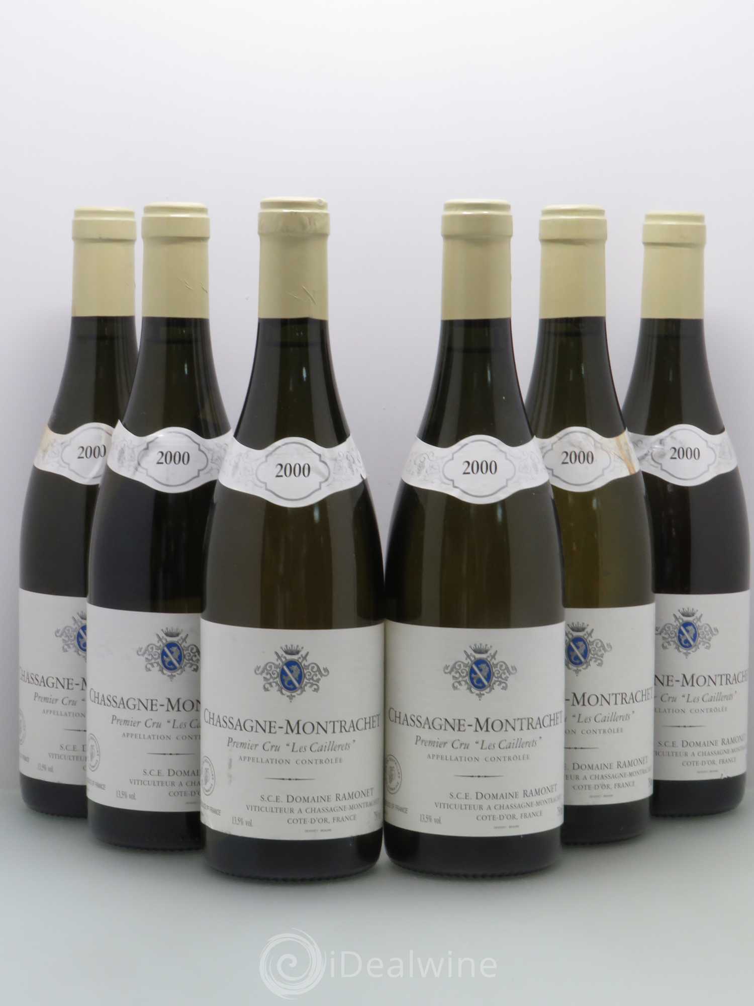 Chassagne-Montrachet 1er Cru Les Caillerets Ramonet (Domaine) 2000 - Lot de 6 bouteilles - 0