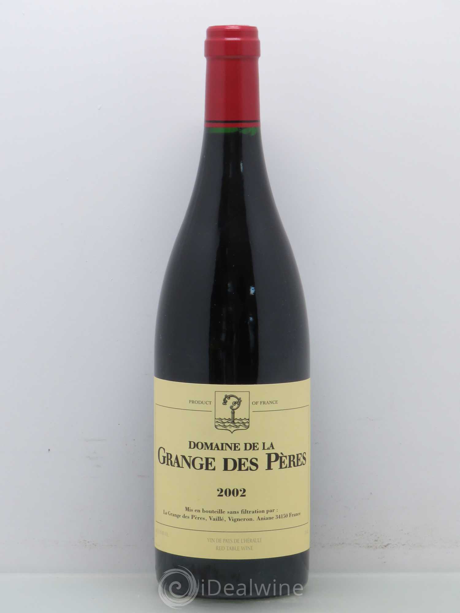 Pays d'Hérault Grange des Pères Laurent Vaillé 2002 - Lot de 1 bouteille - 0