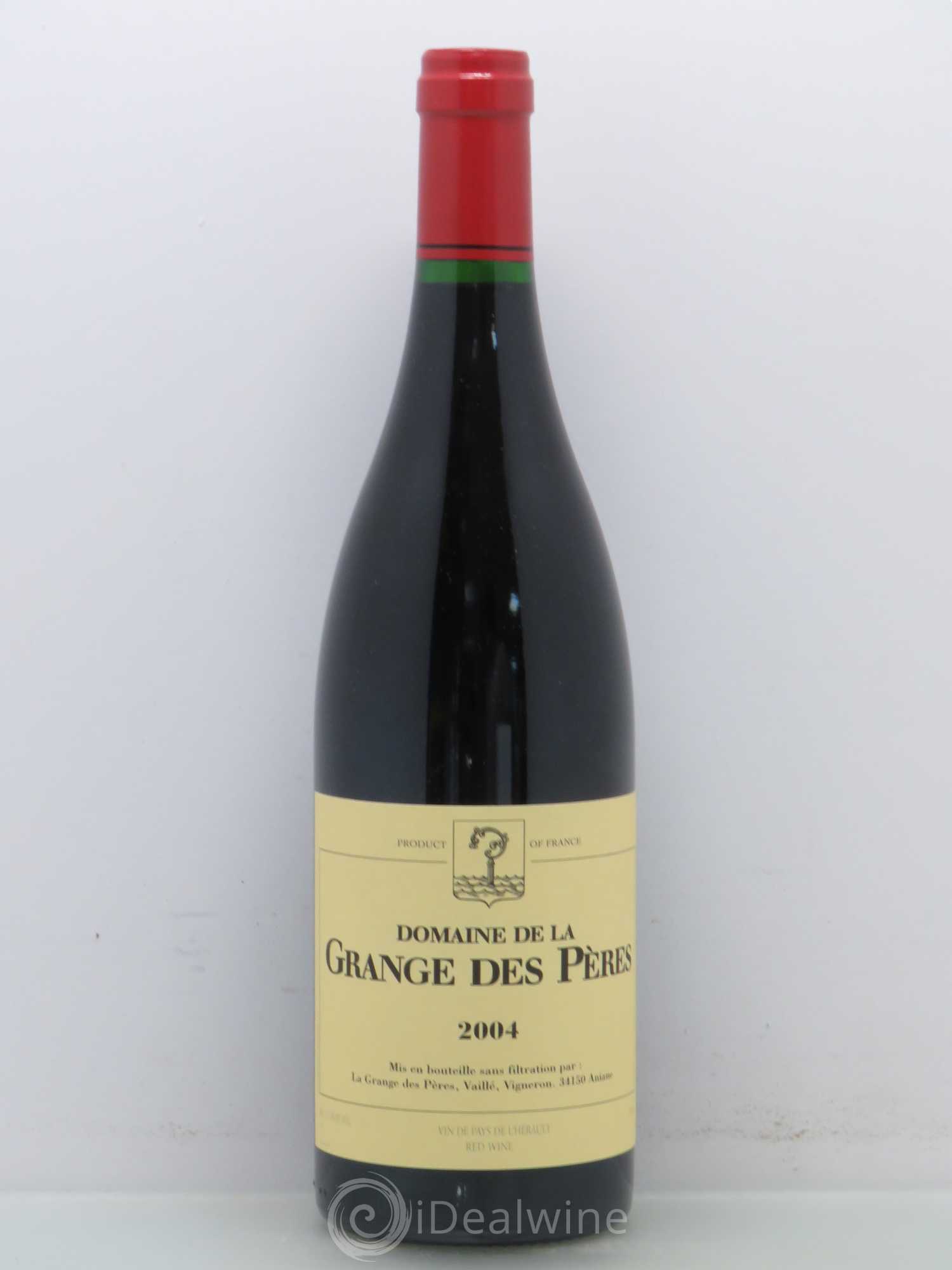 Pays d'Hérault Grange des Pères Laurent Vaillé 2004 - Lot de 1 bouteille - 0