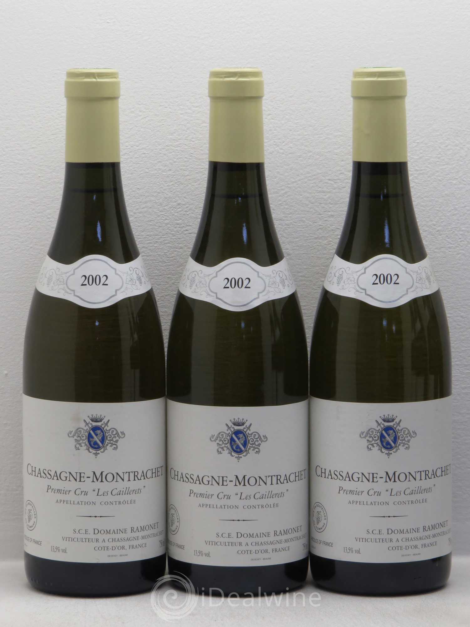 Chassagne-Montrachet 1er Cru 2002 - Lot de 6 bouteilles - 1