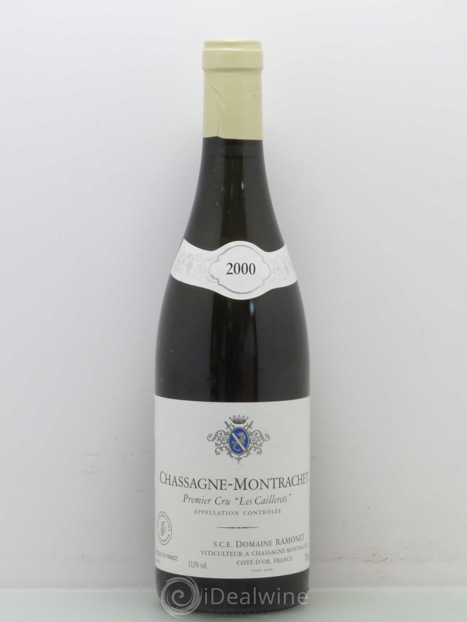 Chassagne-Montrachet 1er Cru Les Caillerets Ramonet (Domaine) 2000 - Lot de 1 bouteille - 0