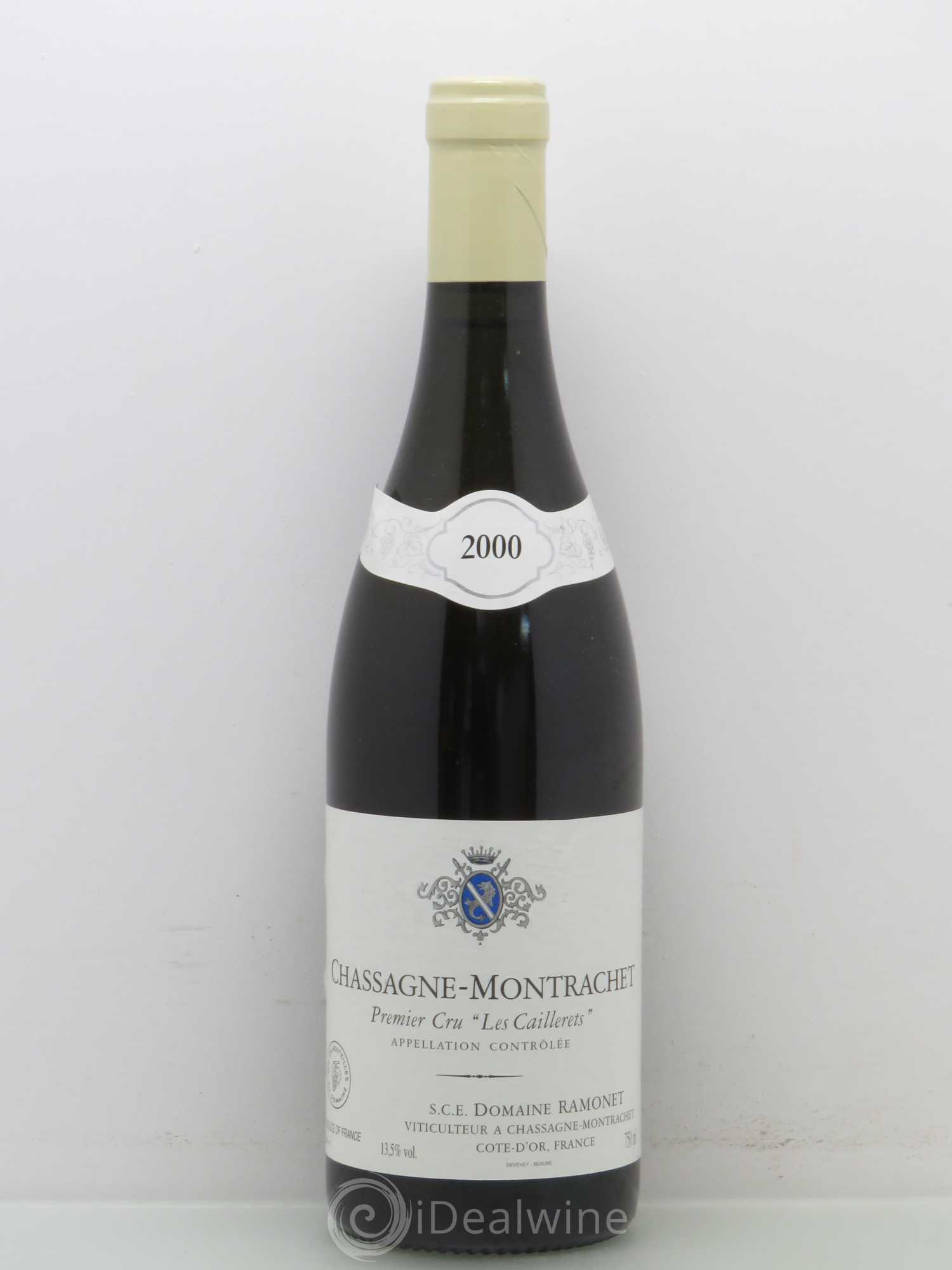 Chassagne-Montrachet 1er Cru Les Caillerets Ramonet (Domaine) 2000 - Lot de 1 bouteille - 0