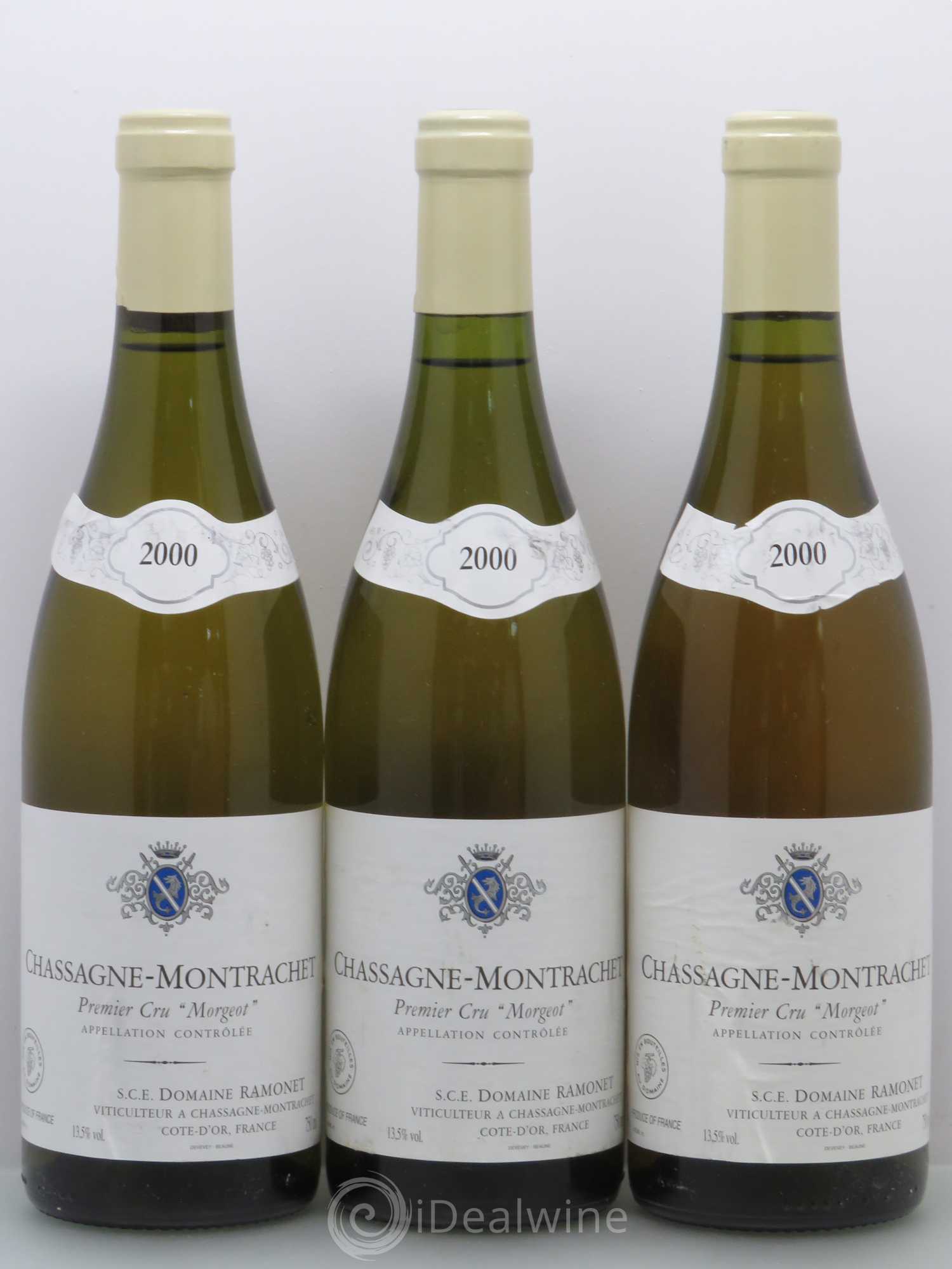 Chassagne-Montrachet 1er Cru Morgeot Ramonet (Domaine) 2000 - Lot de 6 bouteilles - 1