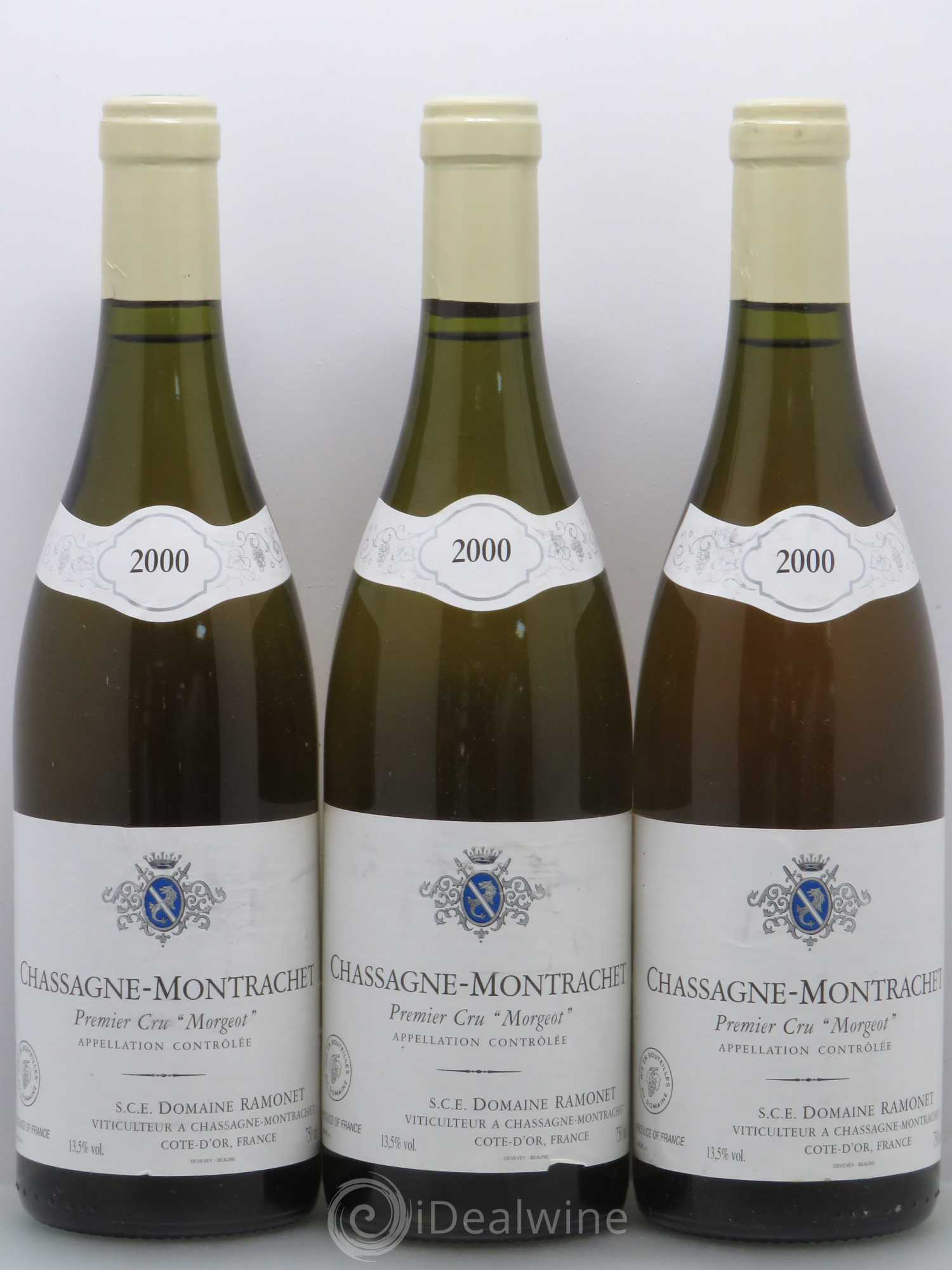 Chassagne-Montrachet 1er Cru Morgeot Ramonet (Domaine) 2000 - Lot de 6 bouteilles - 2