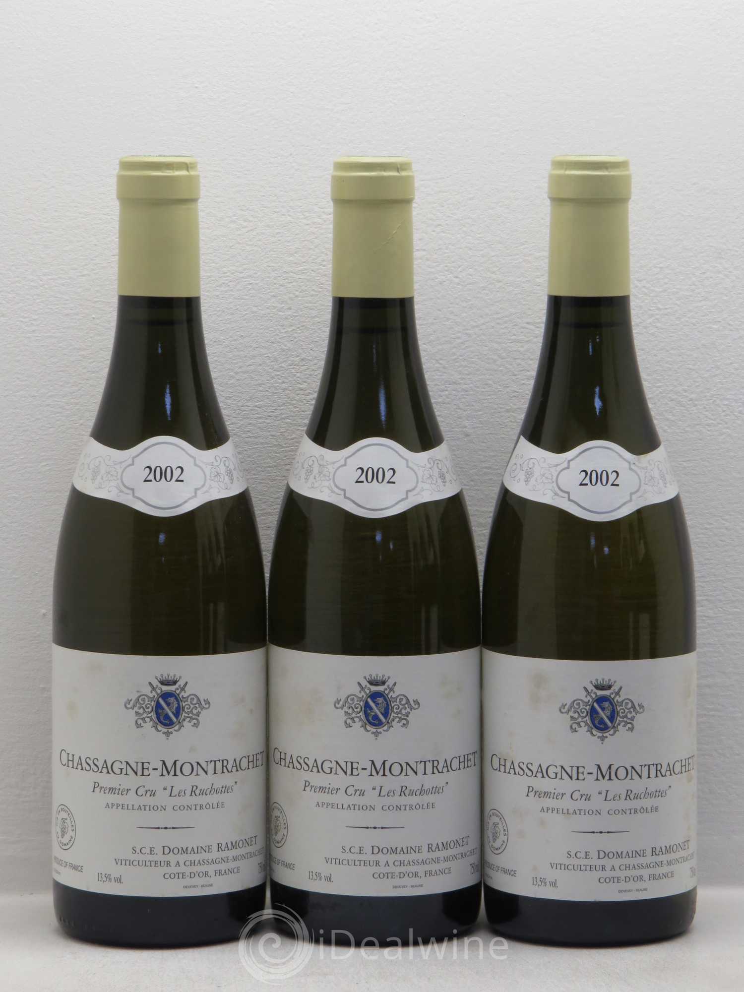 Chassagne-Montrachet 1er Cru Les Ruchottes Ramonet (Domaine) 2002 - Lot de 6 bouteilles - 1
