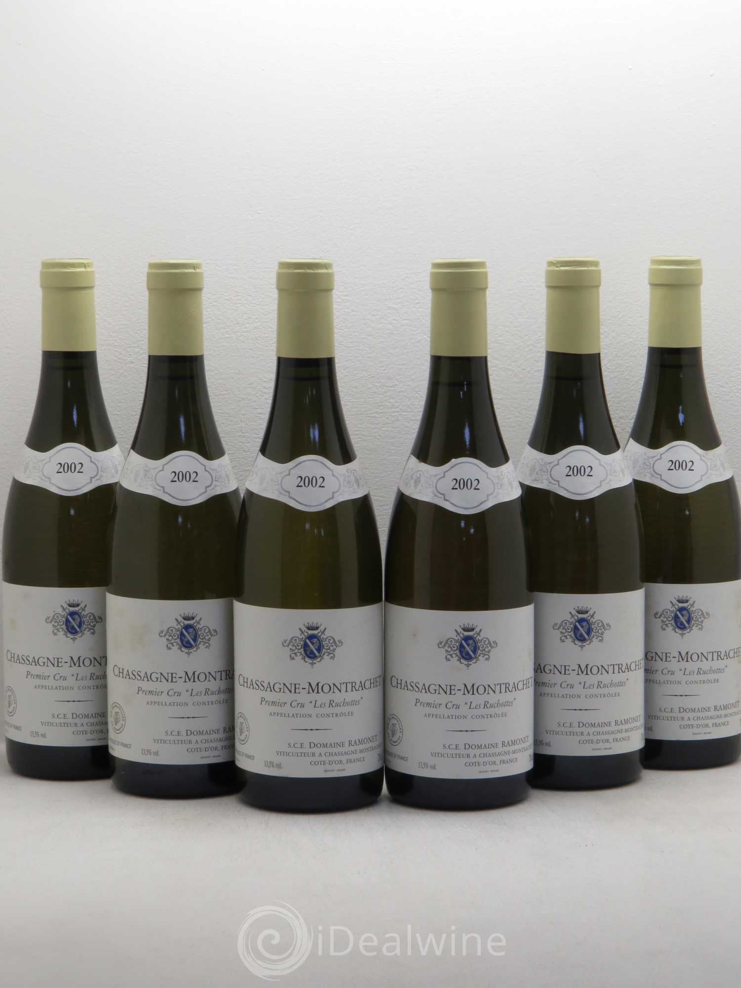 Chassagne-Montrachet 1er Cru Les Ruchottes Ramonet (Domaine) 2002 - Lot de 6 bouteilles - 0