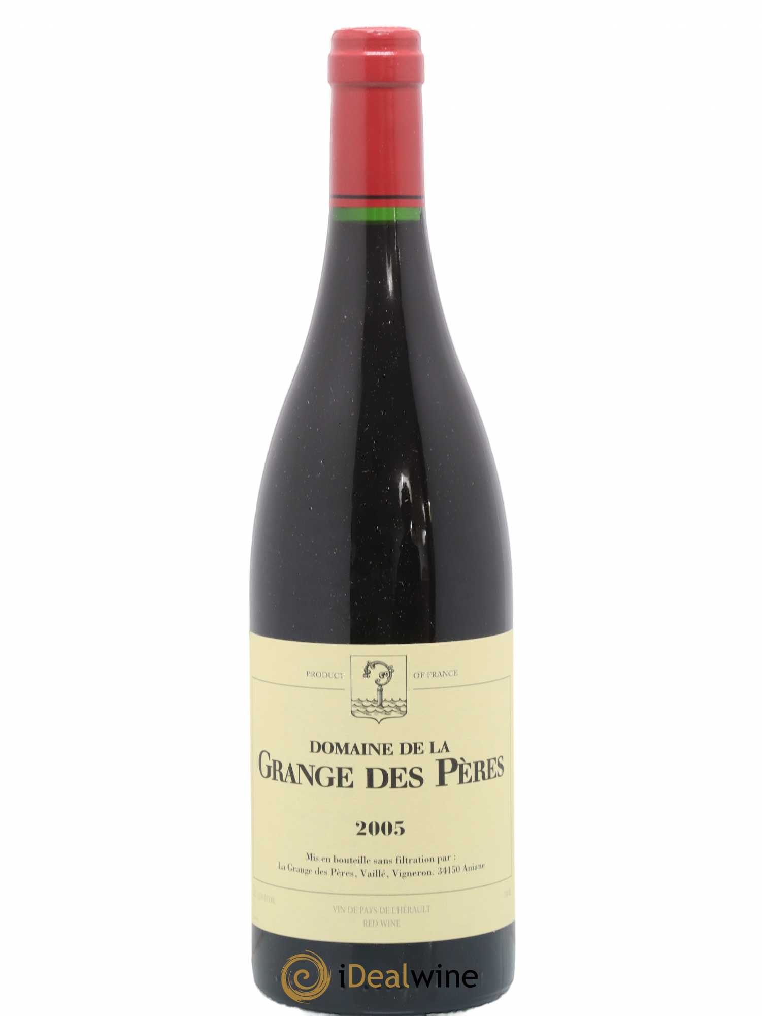 Pays d'Hérault Grange des Pères Laurent Vaillé 2005 - Lot de 1 bouteille - 0