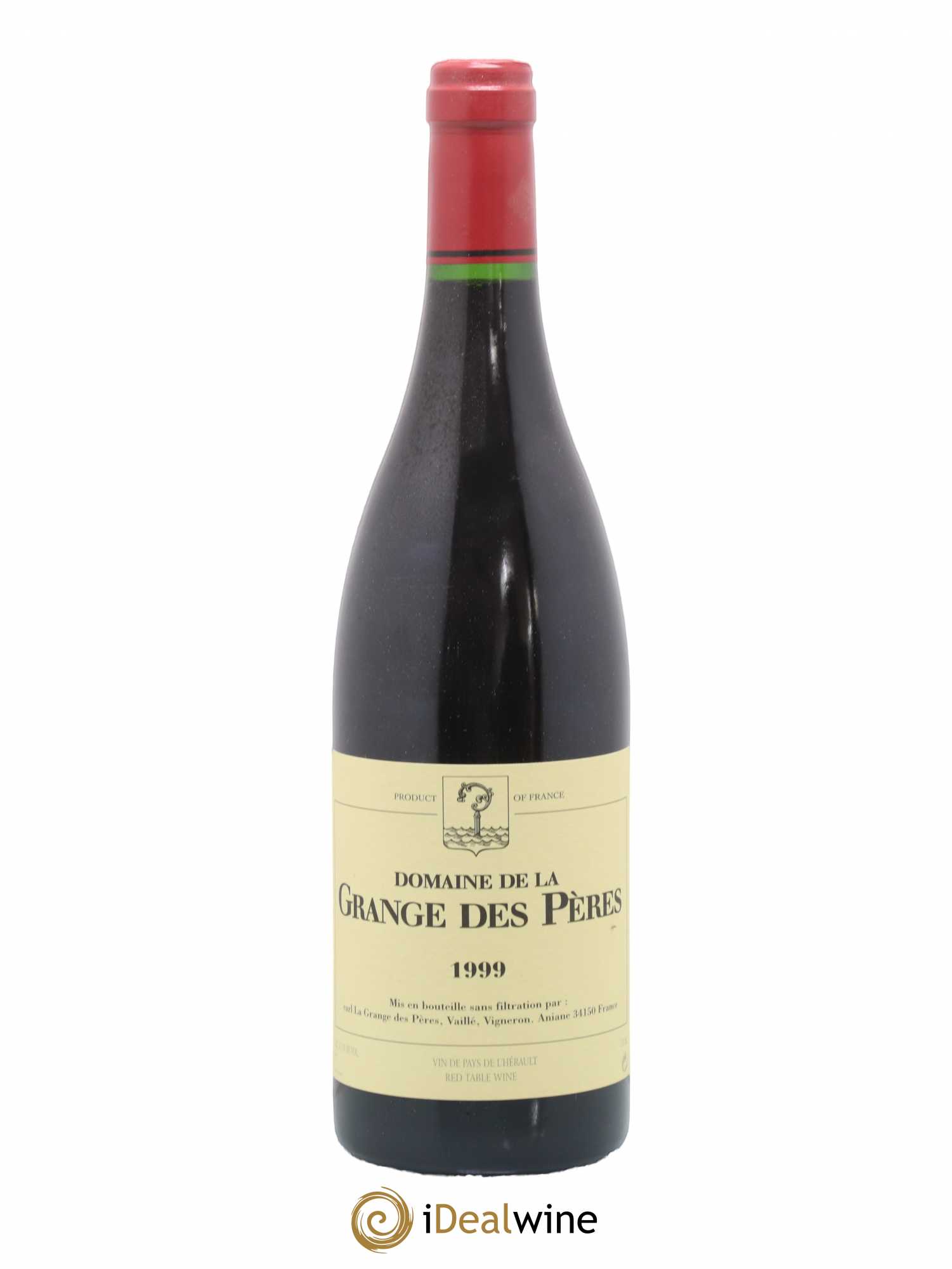 Pays d'Hérault Grange des Pères Laurent Vaillé 1999 - Lot de 1 bouteille - 0