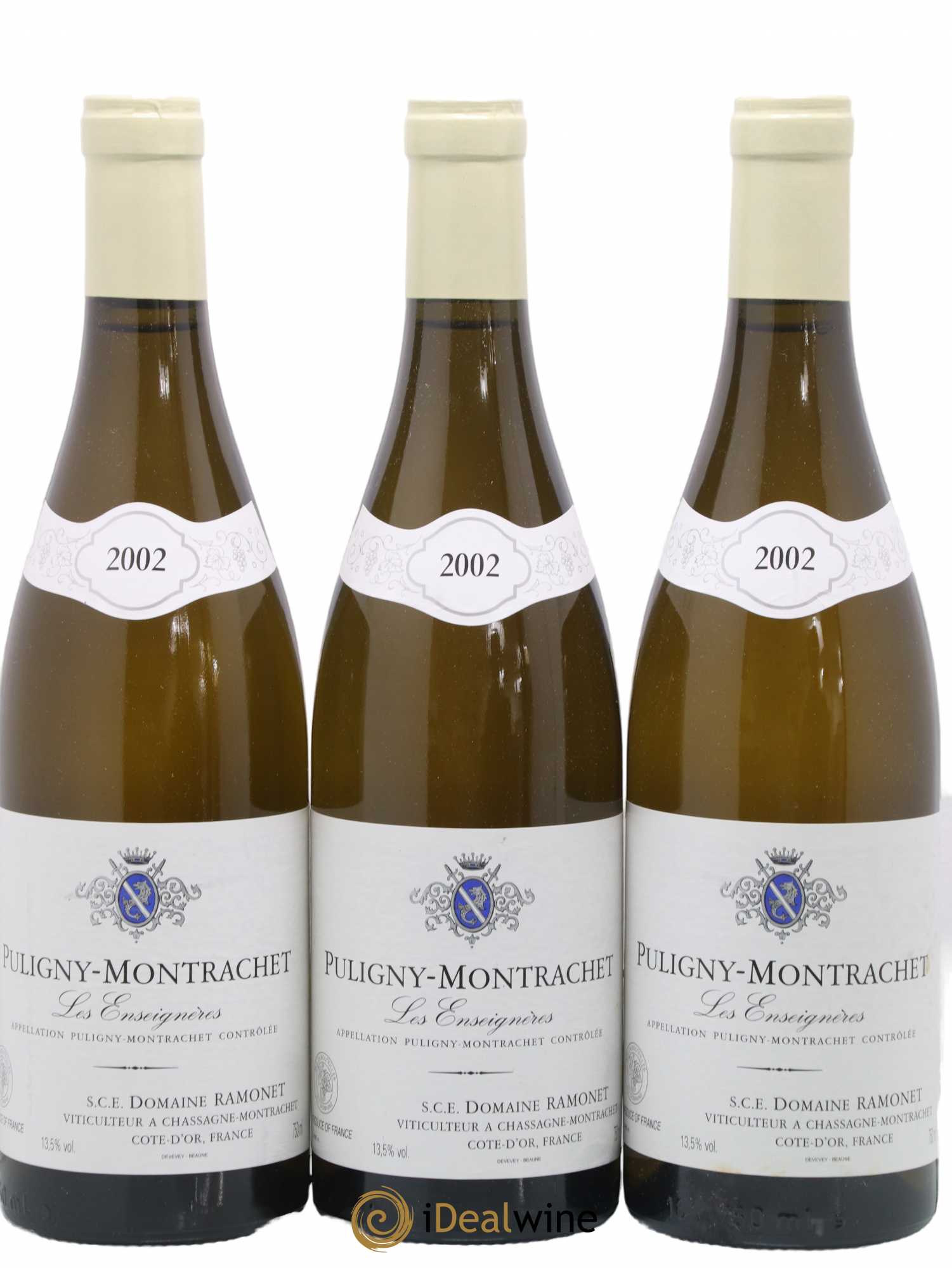 Puligny-Montrachet Les Enseignères Ramonet (Domaine) 2002 - Lot de 3 bouteilles - 0