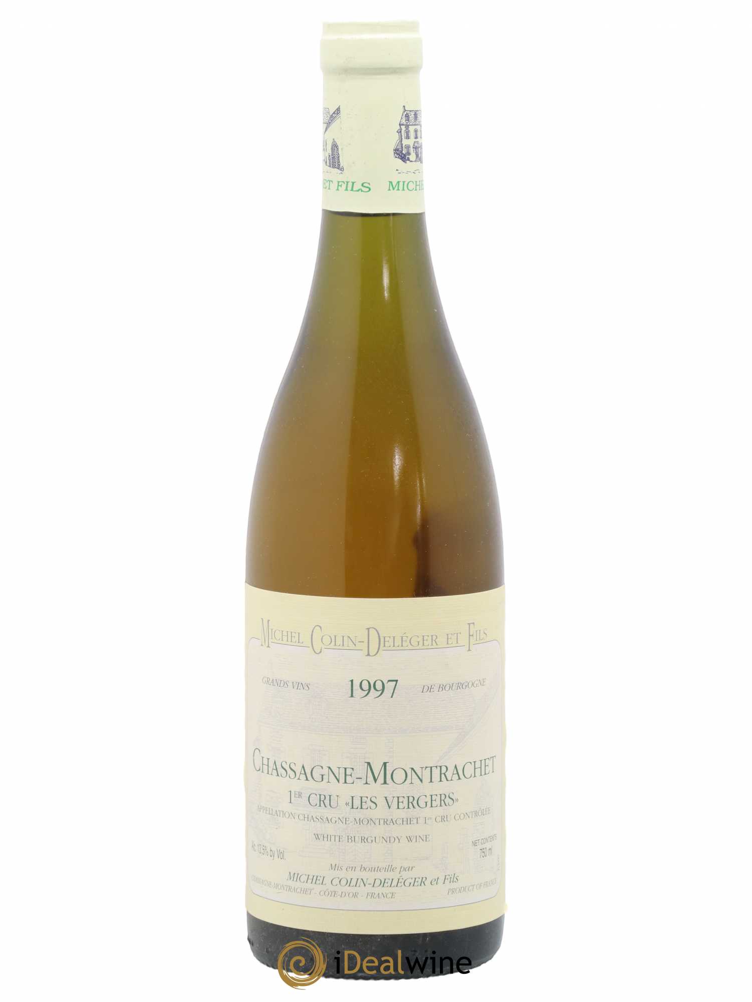 Chassagne-Montrachet 1er Cru Les Vergers Michel Colin-Deleger 1997 - Posten von 1 Flasche - 0