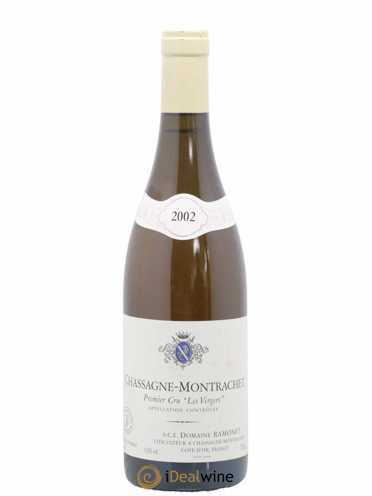Chassagne-Montrachet 1er Cru Les Vergers Ramonet (Domaine) 2002 - Lot de 1 bouteille - 0