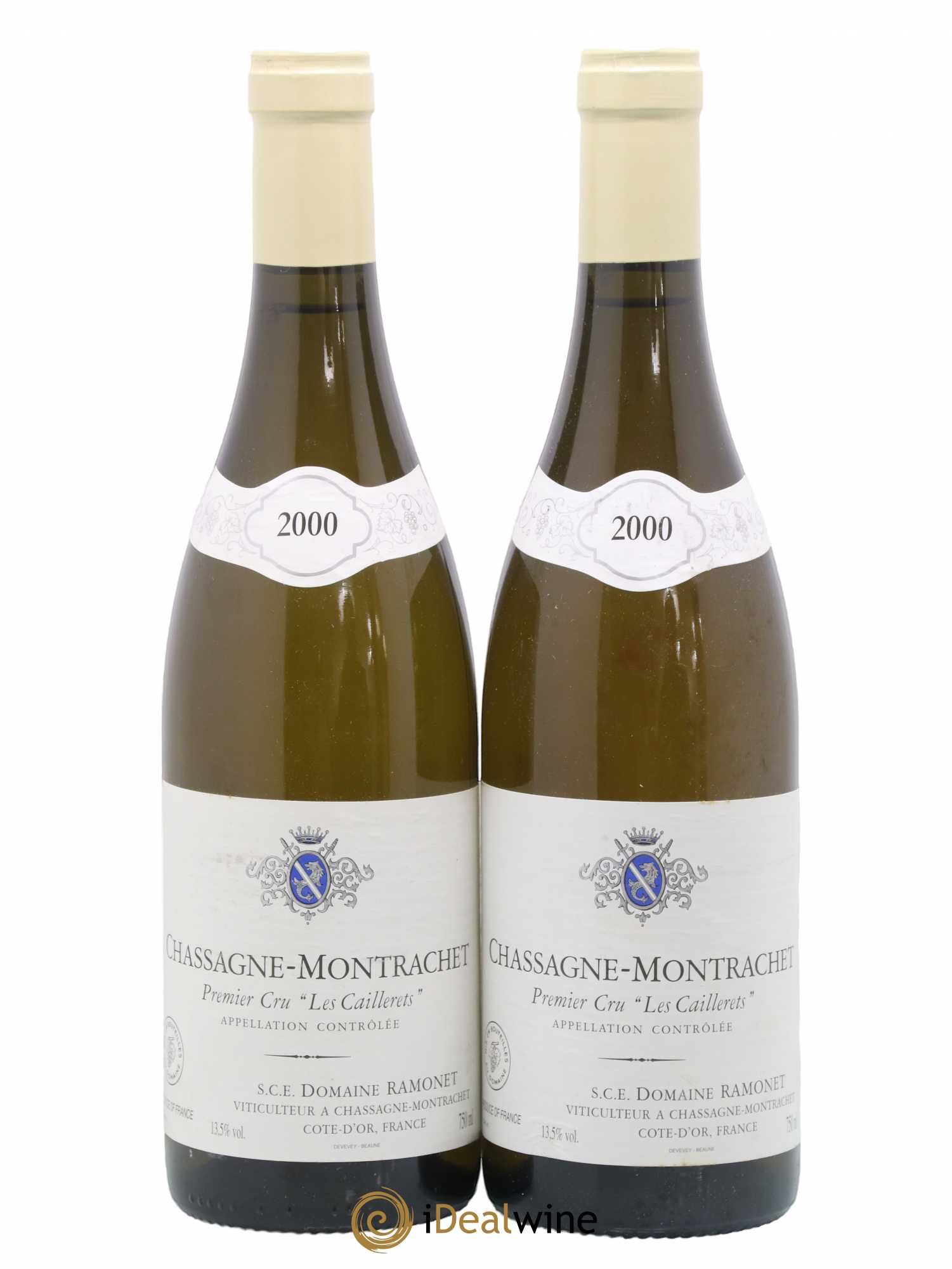 Chassagne-Montrachet 1er Cru Clos du Cailleret Ramonet (Domaine) 2000 - Lot de 2 bouteilles - 0