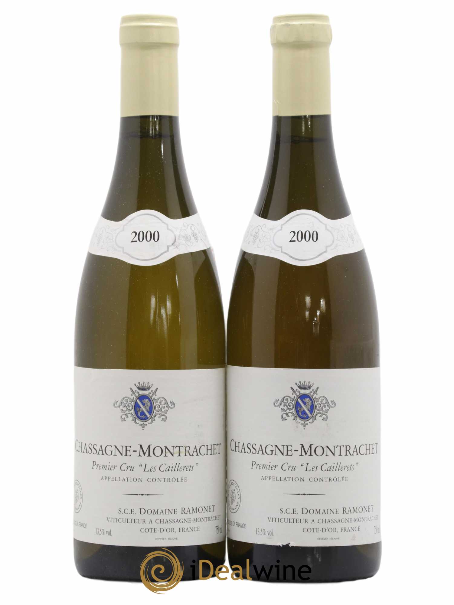 Chassagne-Montrachet 1er Cru Les Caillerets Ramonet (Domaine) 2000 - Lot de 2 bouteilles - 0