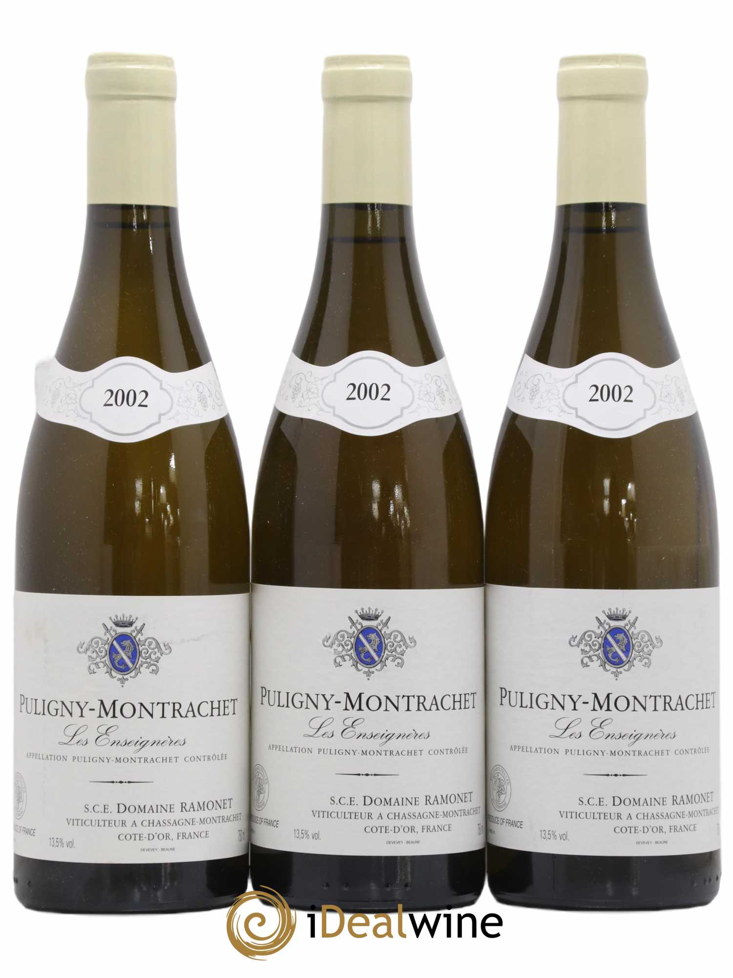 Puligny-Montrachet Les Enseignères Ramonet (Domaine) 2002 - Lot de 3 bouteilles - 0