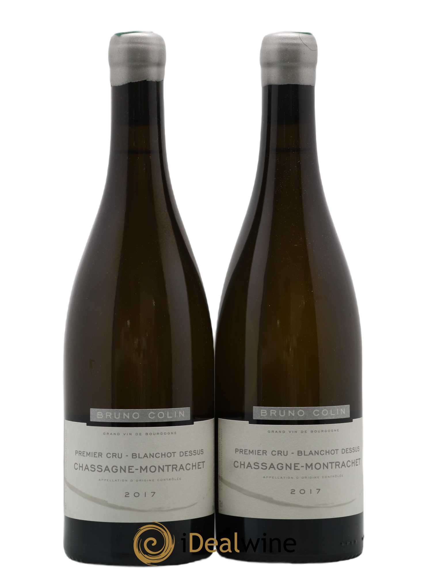 Chassagne-Montrachet 1er Cru Blanchot Dessus Bruno Colin 2017 - Lot de 2 bouteilles - 0