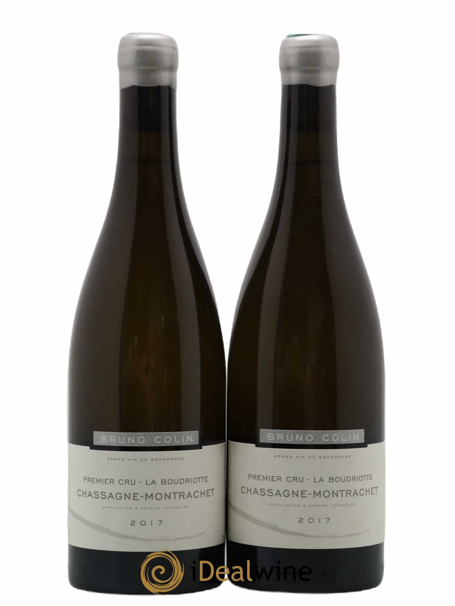 Chassagne-Montrachet 1er Cru La Boudriotte Bruno Colin 2017 - Lot de 2 bouteilles - 0