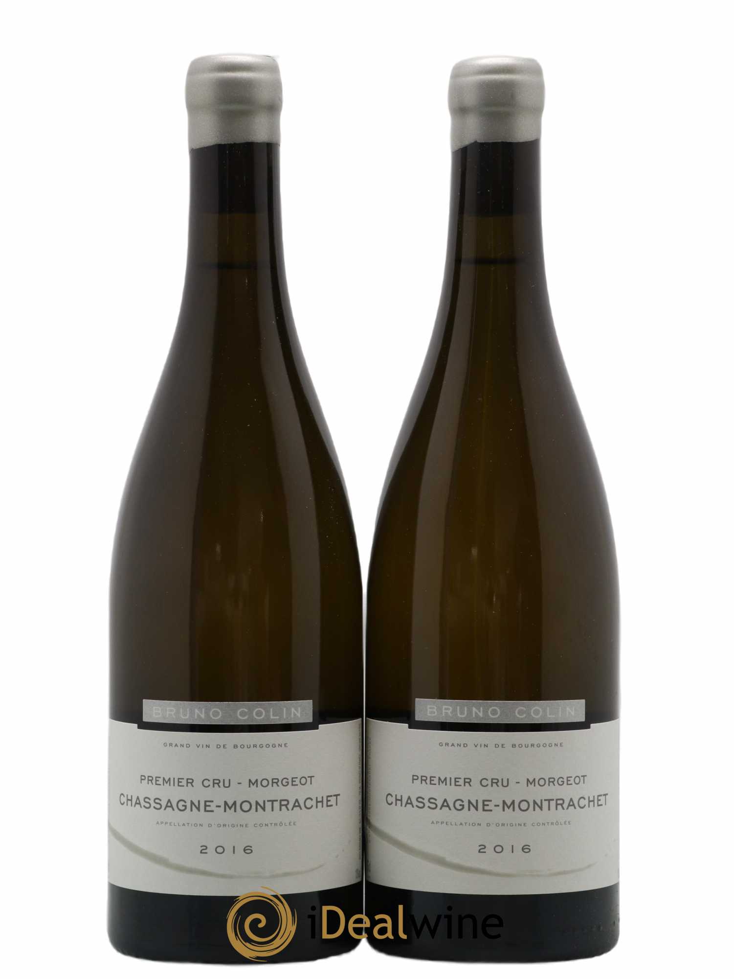 Chassagne-Montrachet 1er Cru Morgeot Bruno Colin 2016 - Lot de 2 bouteilles - 0