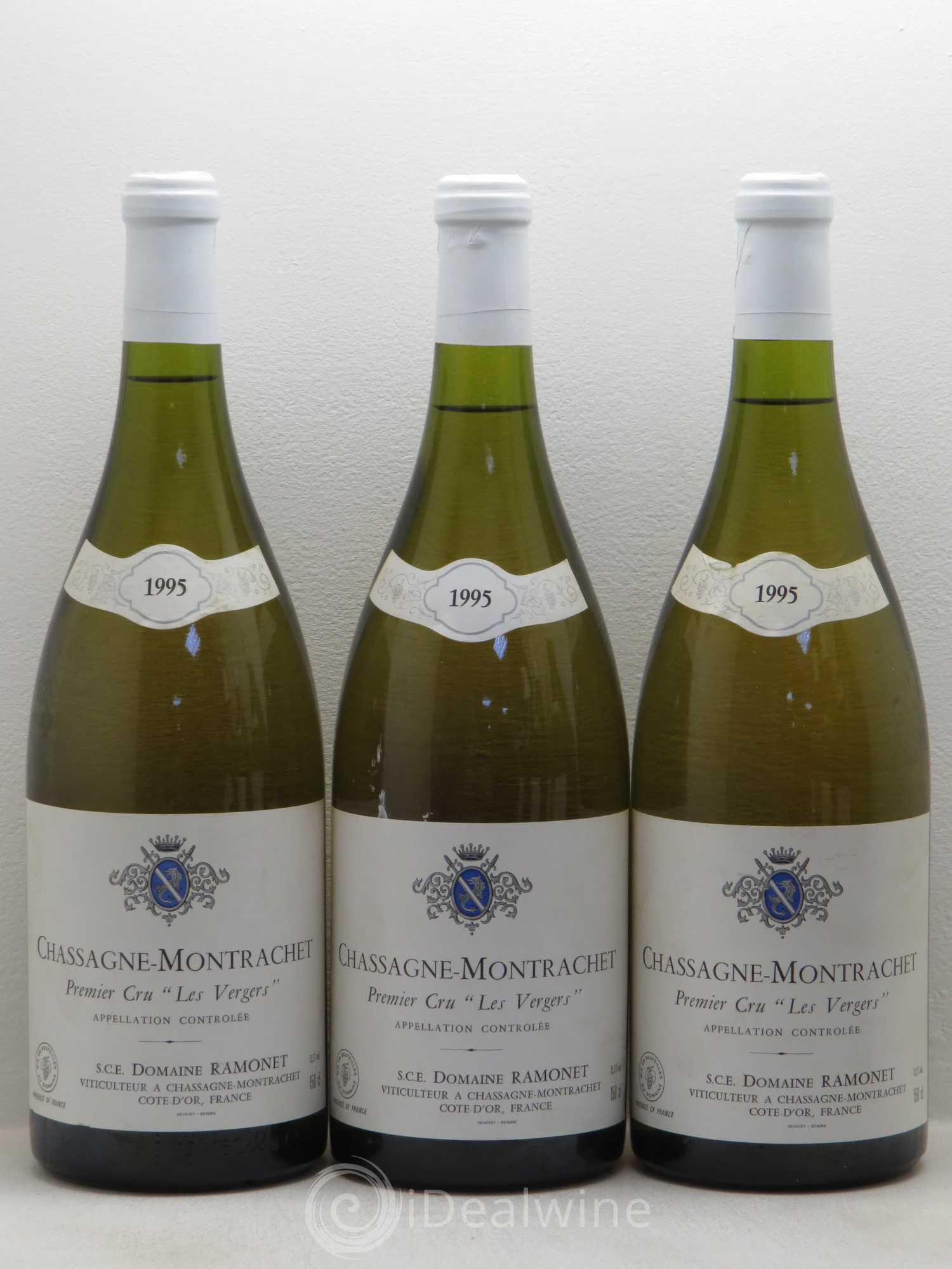 Chassagne-Montrachet 1er Cru Les Vergers Ramonet (Domaine) 1995 - Lot de 6 magnums - 1
