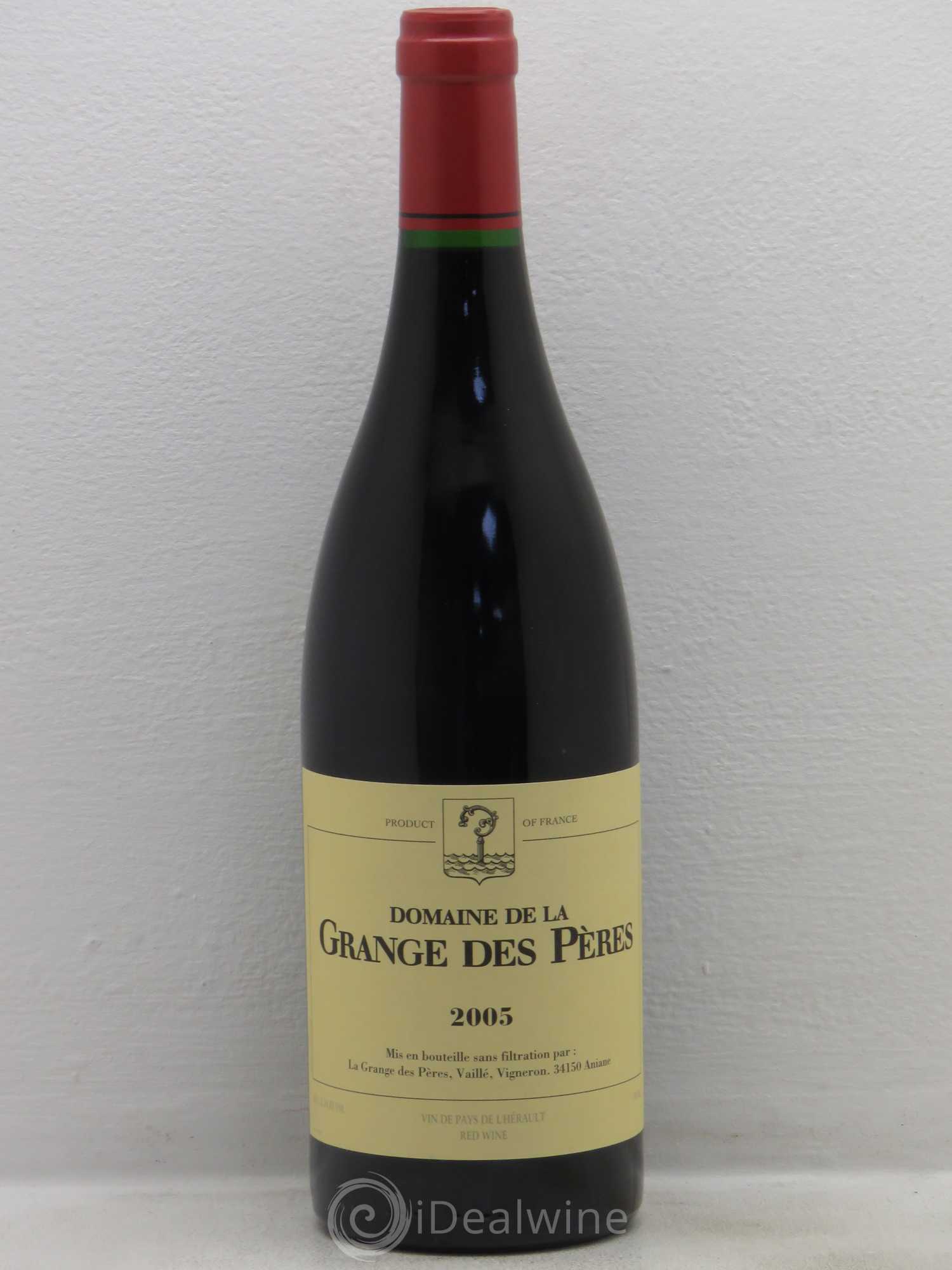 Pays d'Hérault Grange des Pères Laurent Vaillé 2005 - Lot de 1 bouteille - 0