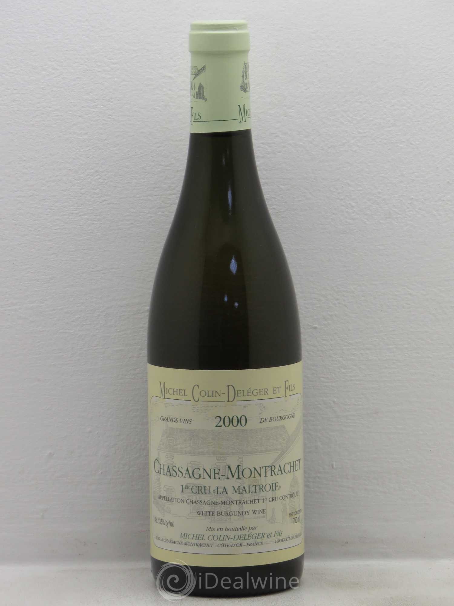 Chassagne-Montrachet 1er Cru 2000 - Lot de 1 bouteille - 0