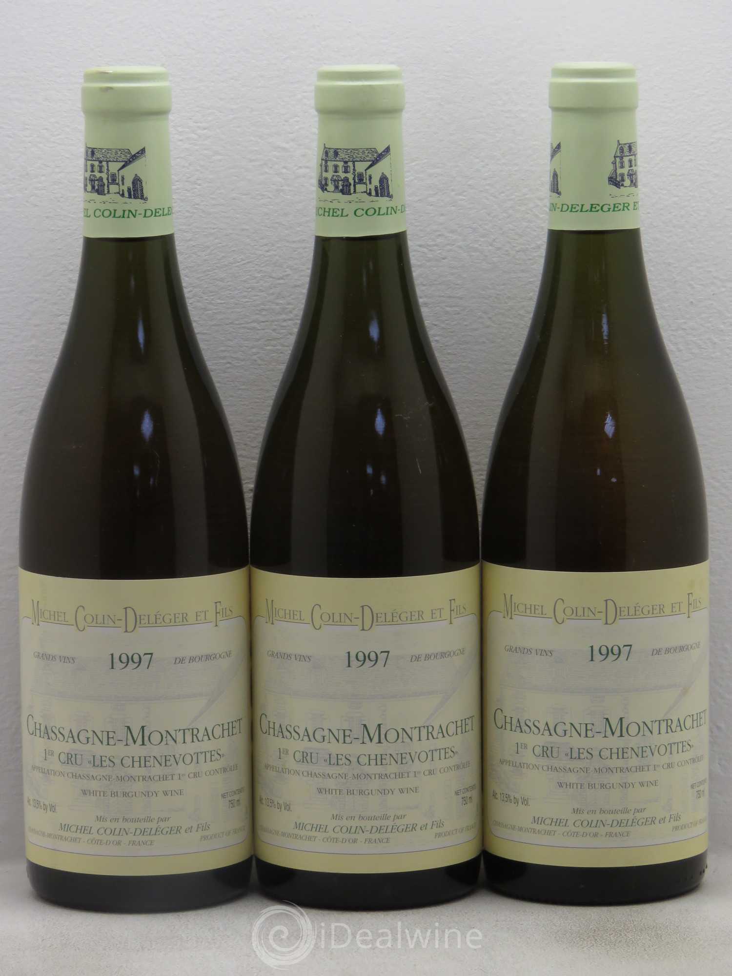 Chassagne-Montrachet 1er Cru 1997 - Lot de 3 bouteilles - 0