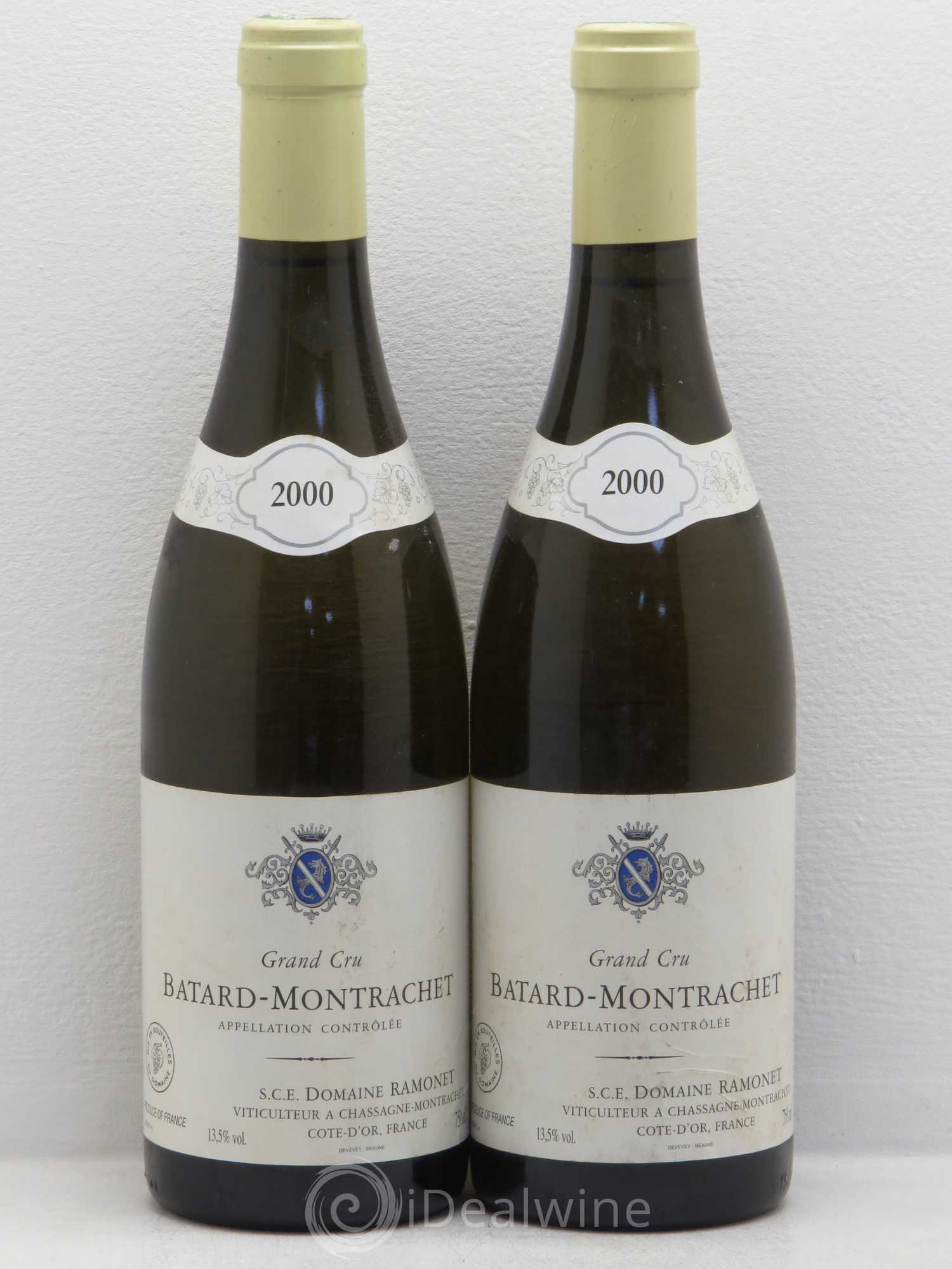 Bâtard-Montrachet Grand Cru Ramonet (Domaine) 2000 - Lot de 2 bouteilles - 0