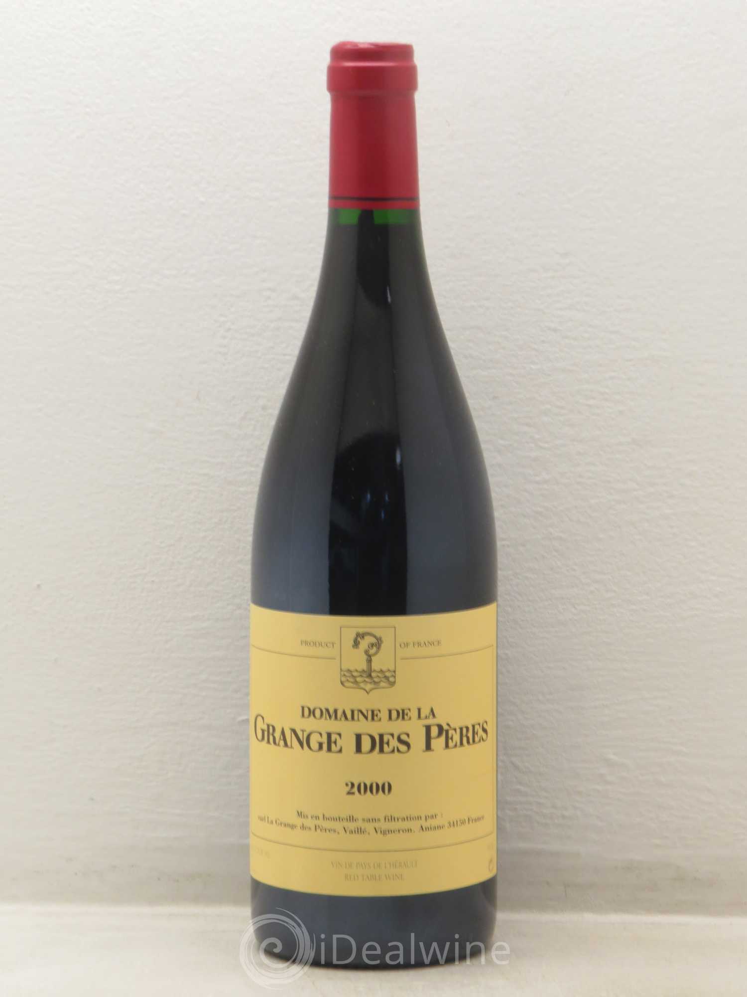 Pays d'Hérault Grange des Pères Laurent Vaillé 2000 - Lot de 1 bouteille - 0