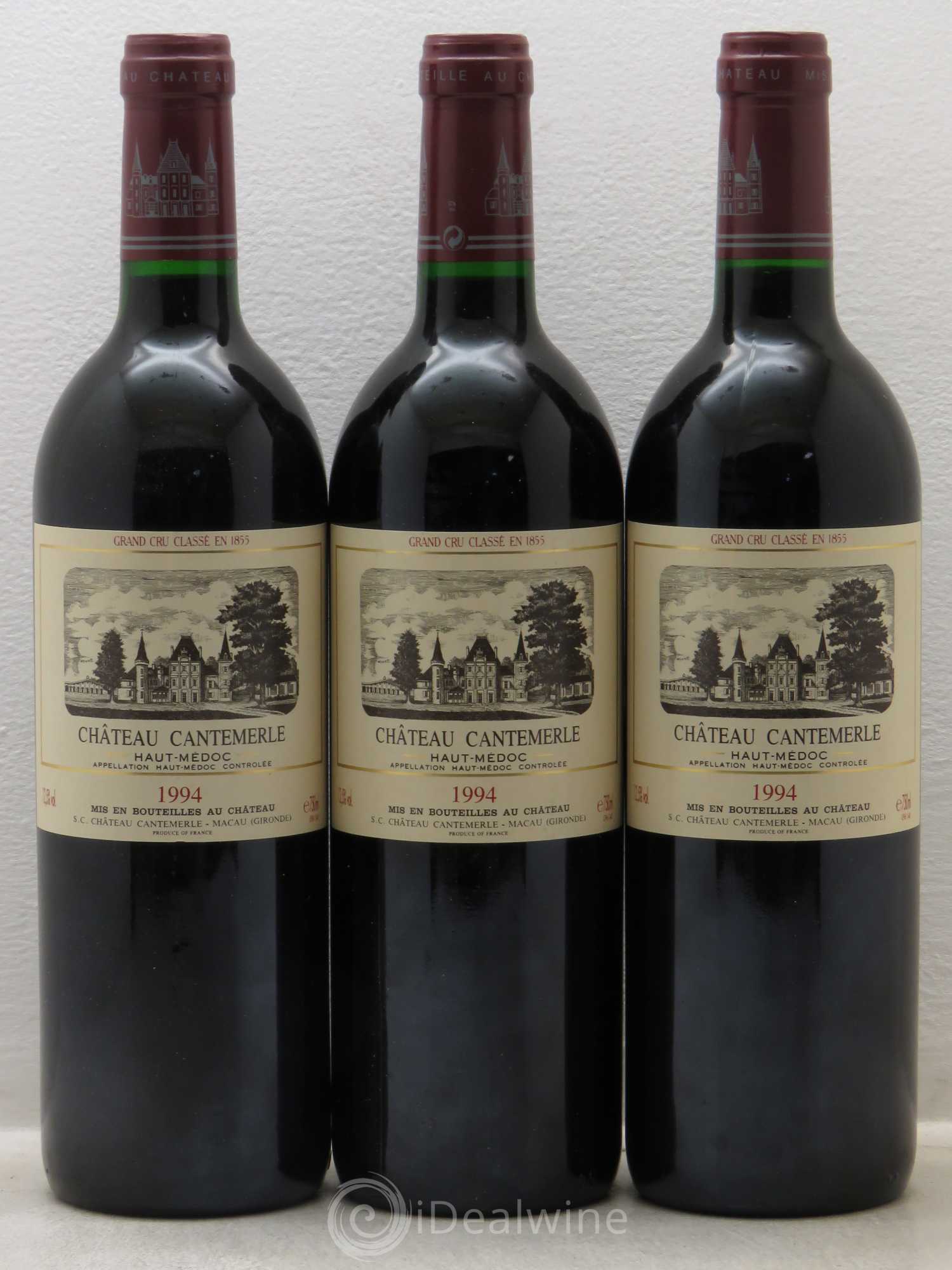 Château Cantemerle 5ème Grand Cru Classé 1994 - Lot de 6 bouteilles - 2