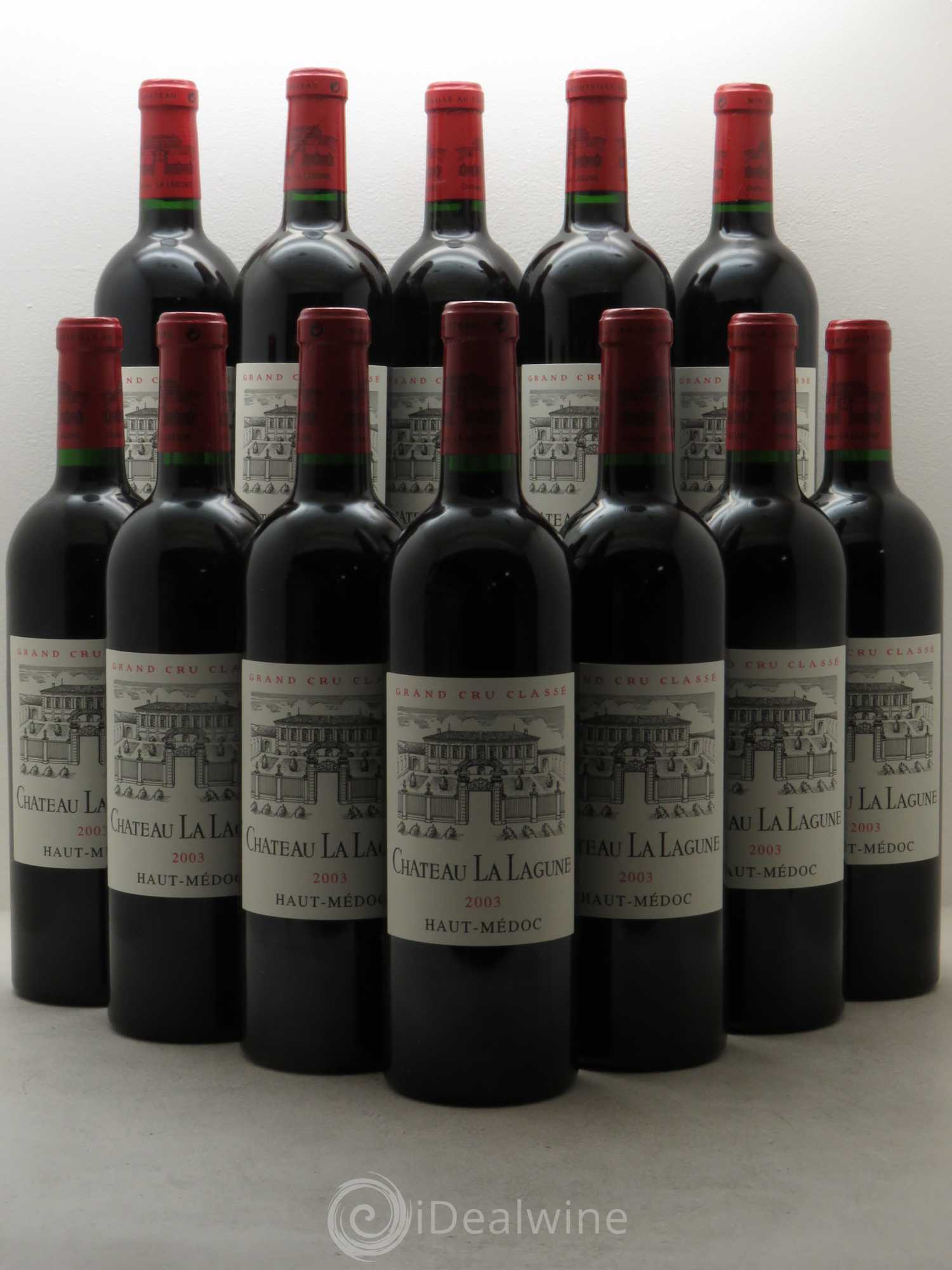 Château la Lagune 3ème Grand Cru Classé 2003 - Lot de 12 bouteilles - 0