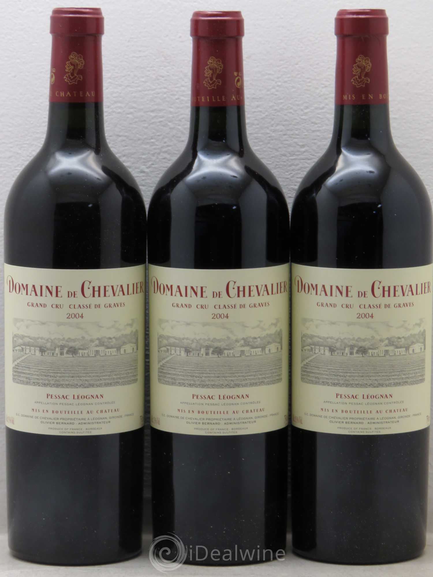 Domaine de Chevalier Cru Classé de Graves 2004 - Lot de 6 bouteilles - 2