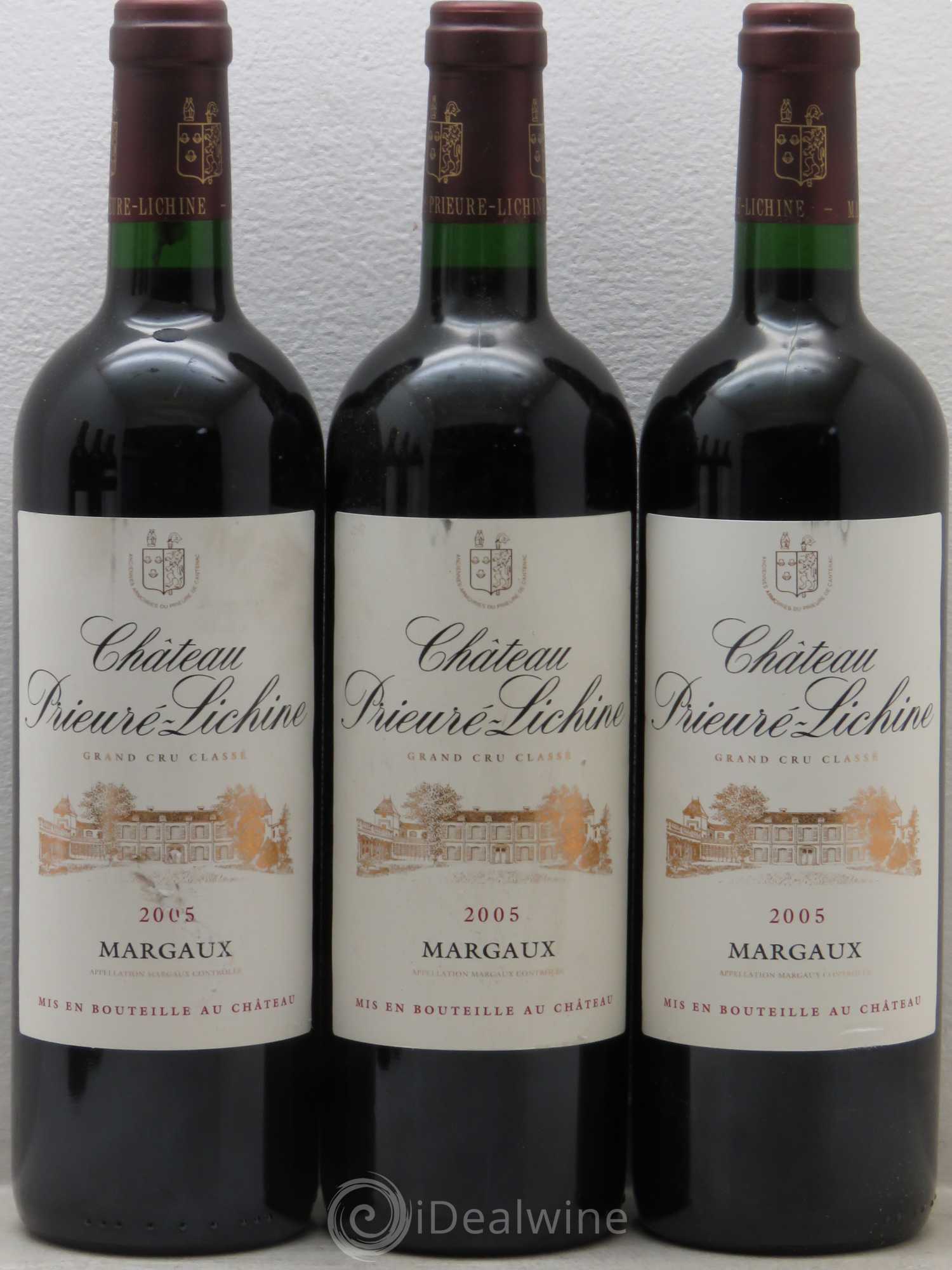 Château Prieuré Lichine 4ème Grand Cru Classé 2005 - Lot de 6 bouteilles - 1