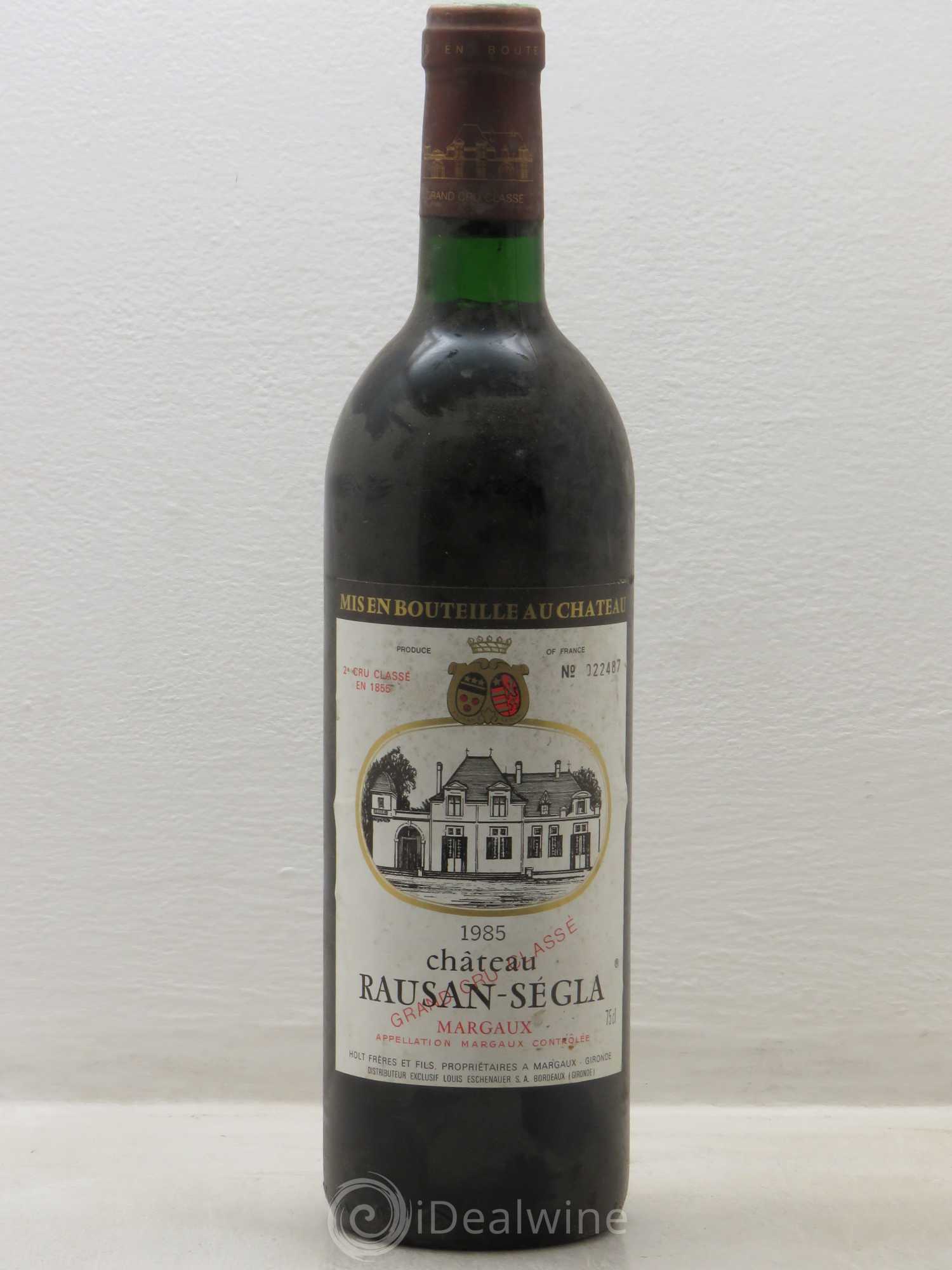 Château Rauzan Ségla Grand Cru Classé 1985 - Lot de 1 bouteille - 0