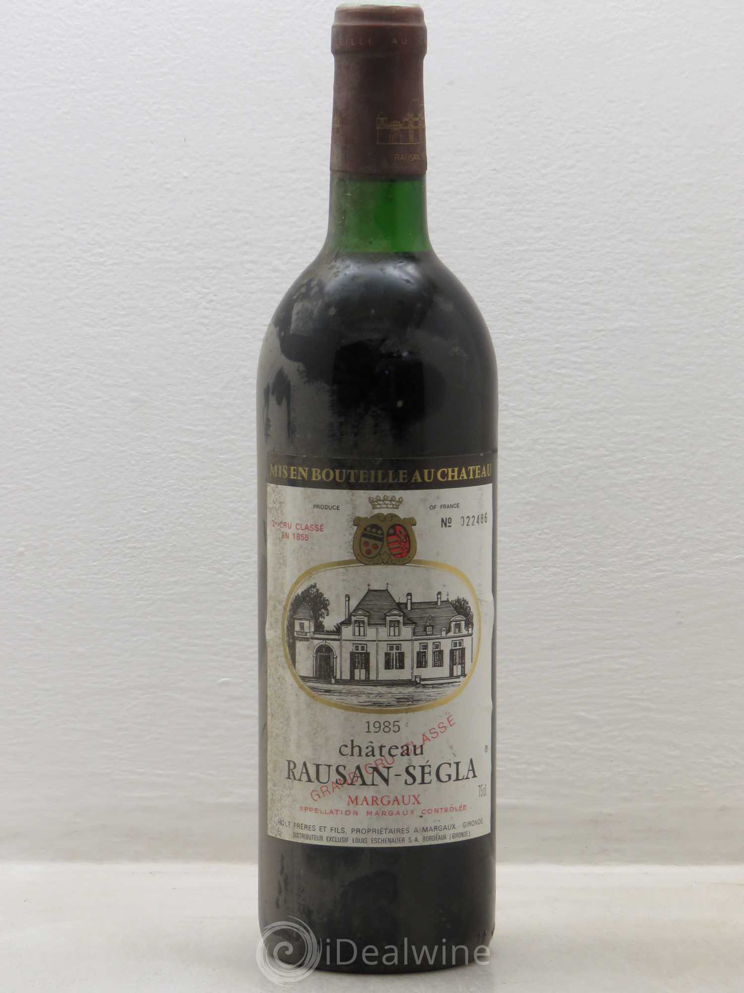 Château Rauzan Ségla Grand Cru Classé 1985 - Lot de 1 bouteille - 0