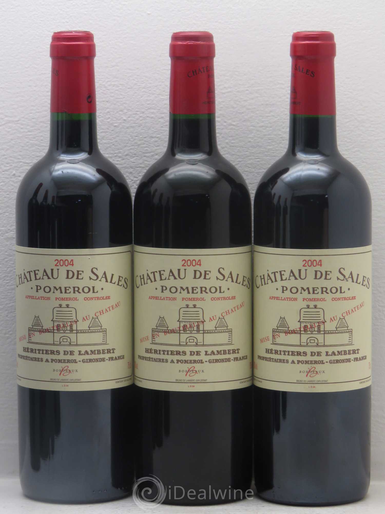 Château de Sales 2004 - Lot de 6 bouteilles - 1