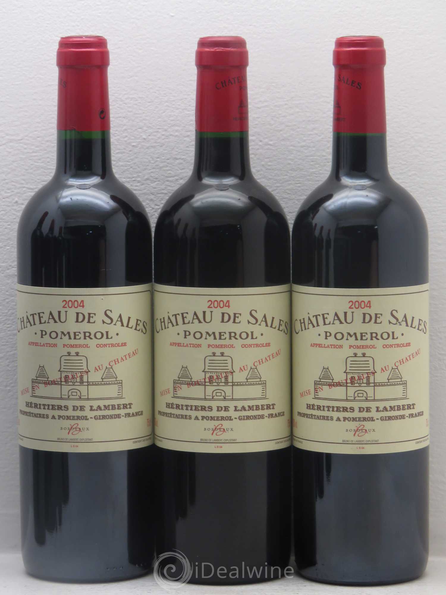 Château de Sales 2004 - Lot de 6 bouteilles - 2