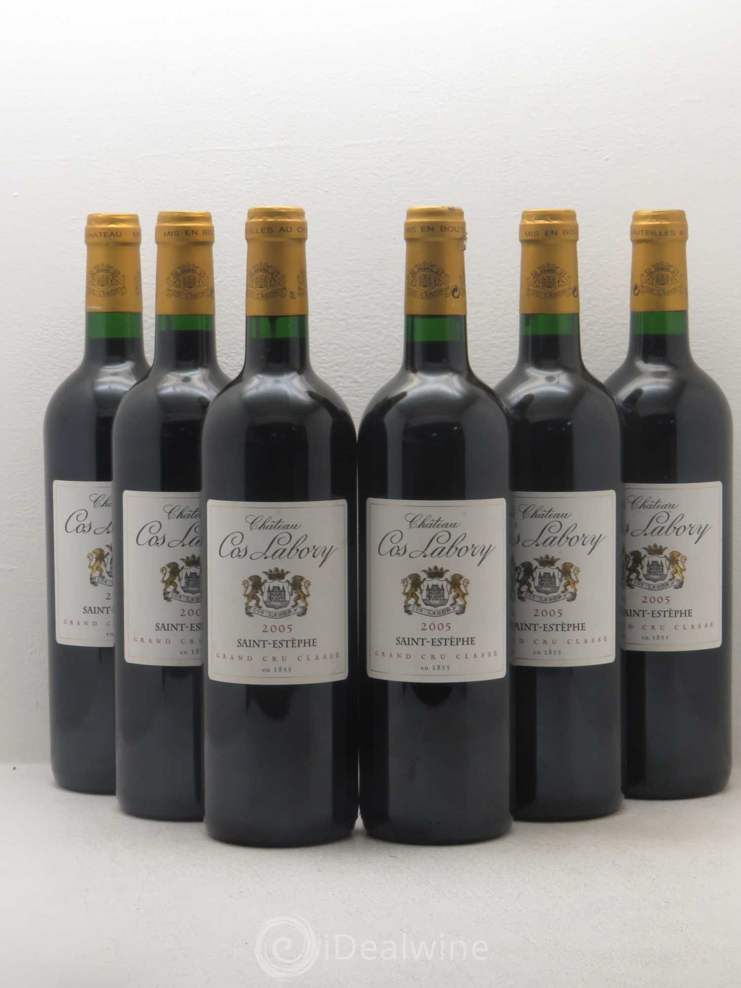 Château Cos Labory 5ème Grand Cru Classé 2005 - Lot de 6 bouteilles - 0
