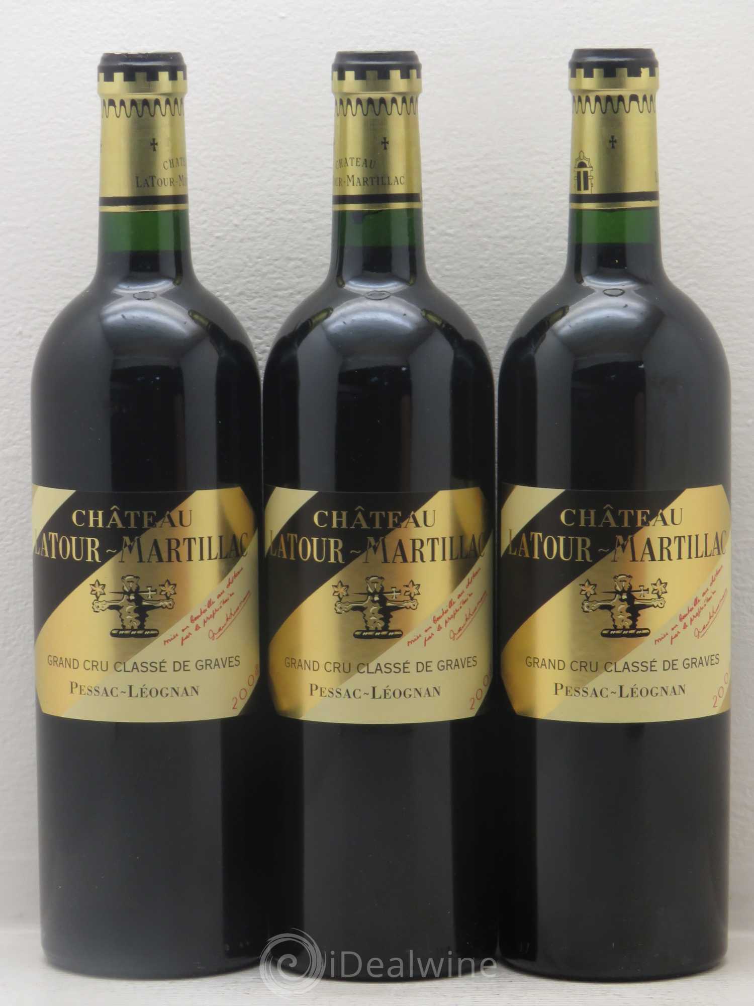 Château Latour-Martillac Cru Classé de Graves 2008 - Lot de 6 bouteilles - 1