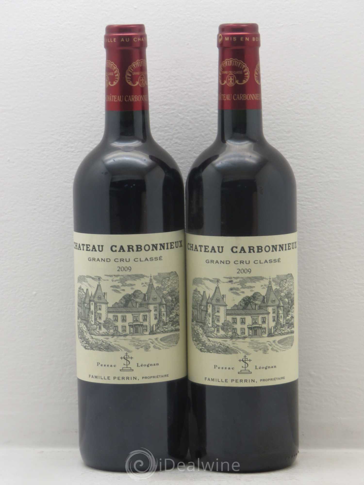 Château Carbonnieux Cru Classé de Graves 2009 - Lot de 2 bouteilles - 0