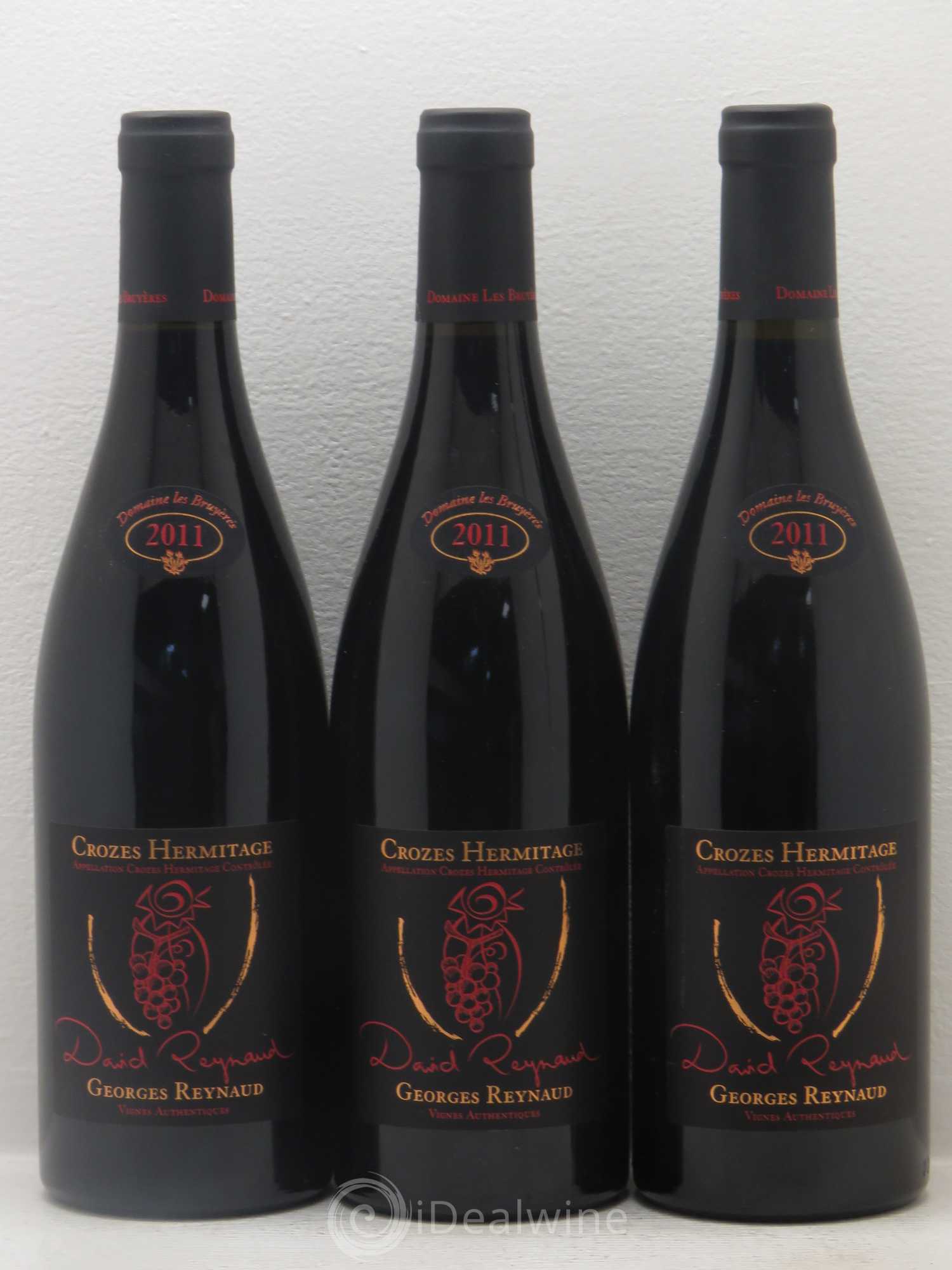 Crozes-Hermitage David Reynaud 2011 - Lot de 6 bouteilles - 1