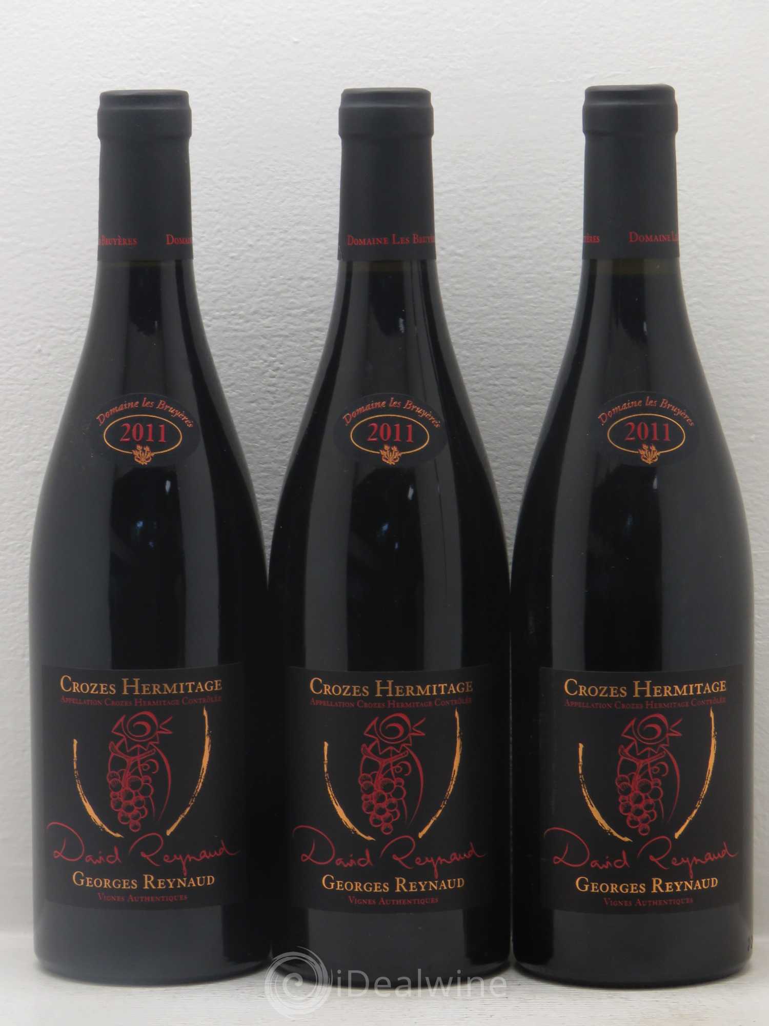 Crozes-Hermitage David Reynaud 2011 - Lot de 6 bouteilles - 2